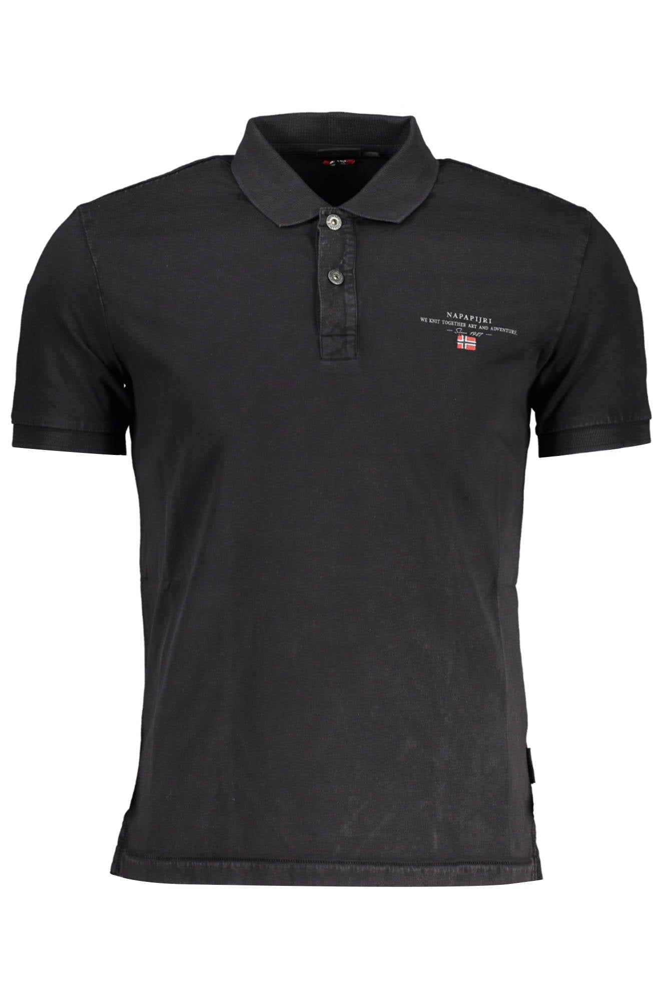 NAPAPIJRI Polo Shirts Black - NP0A4GB4ELBASJERSEY