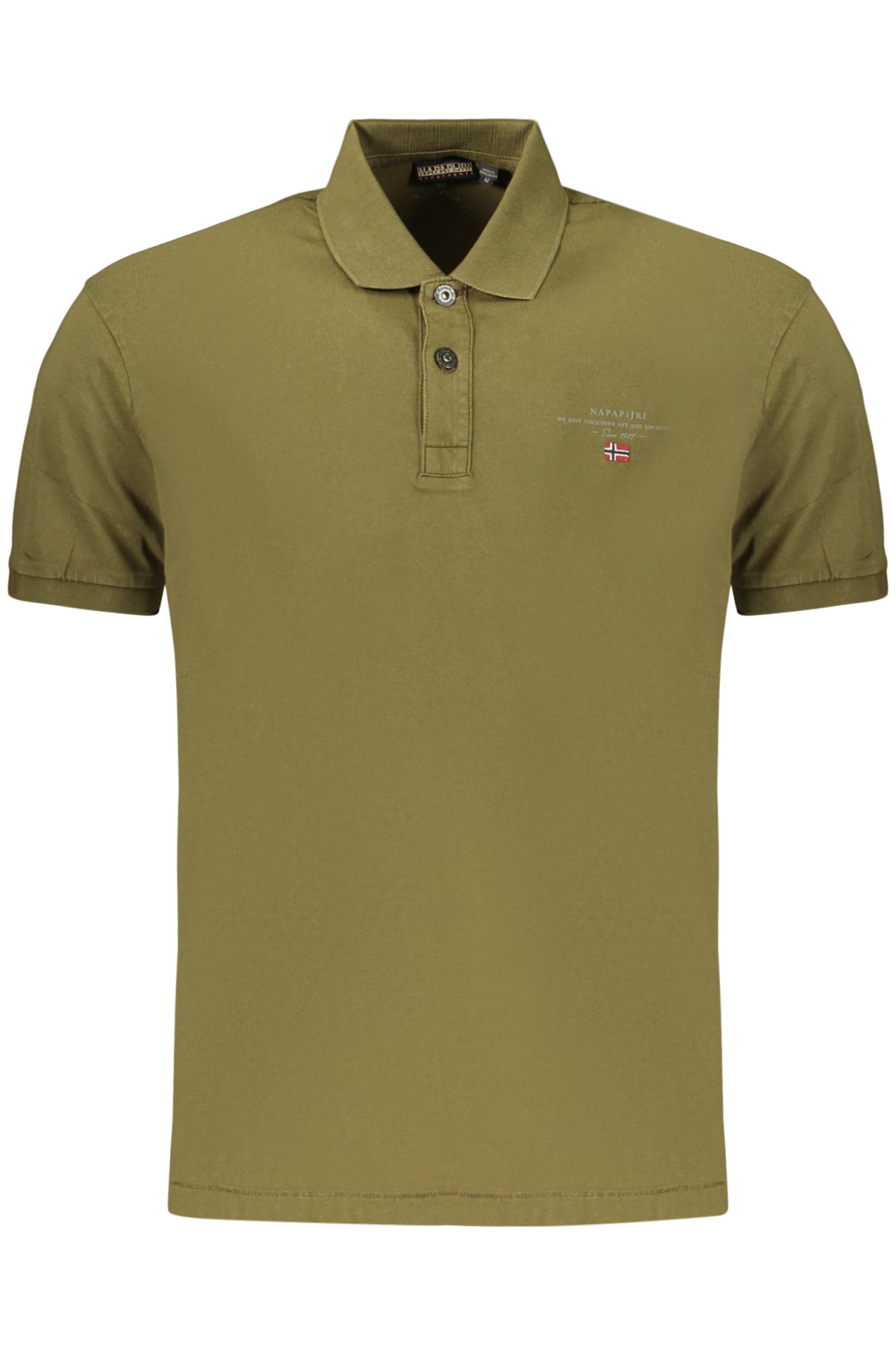 NAPAPIJRI Polo Shirts Green - NP0A4GB4ELBASJERSEY