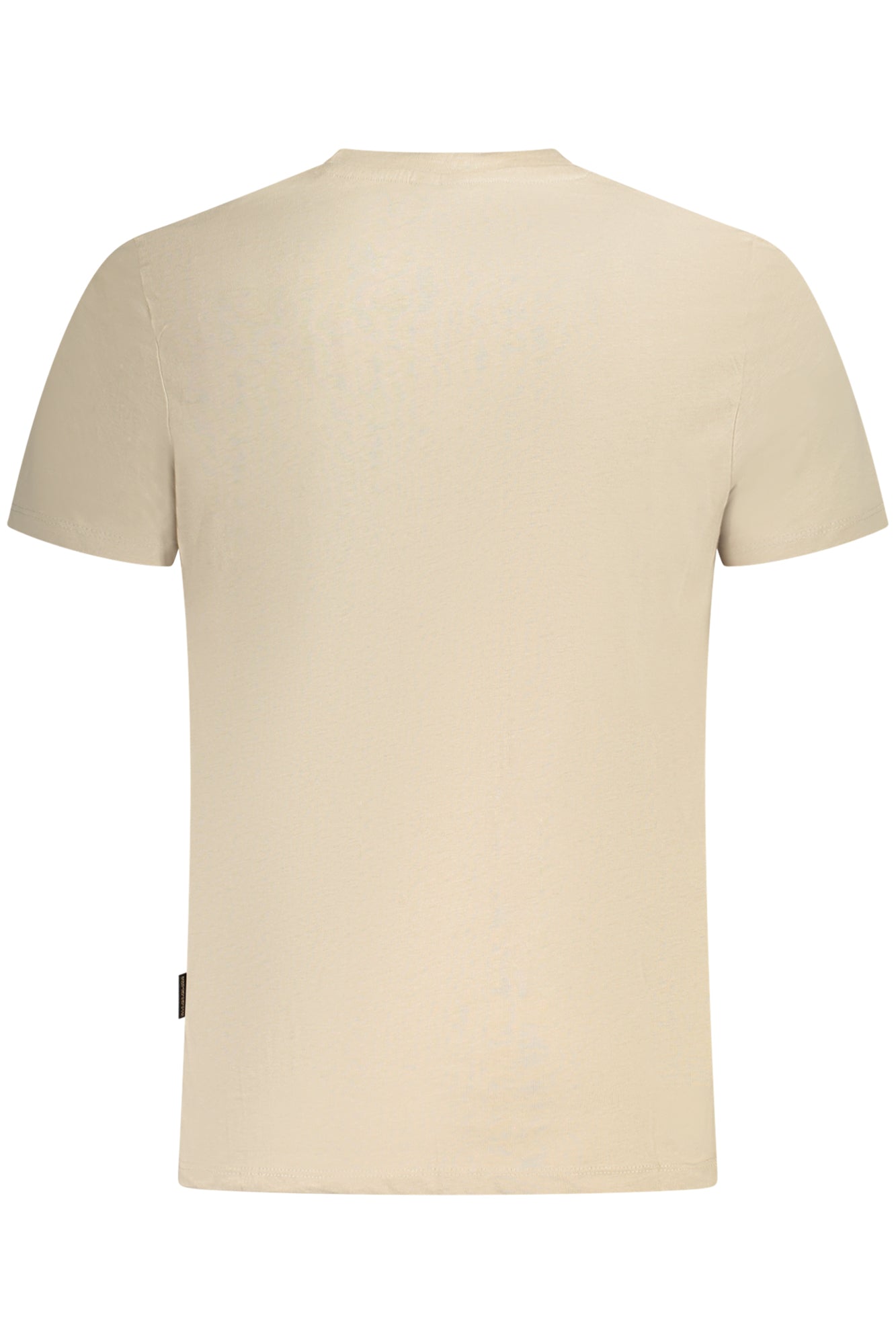 Short sleeve t-shirt men beige