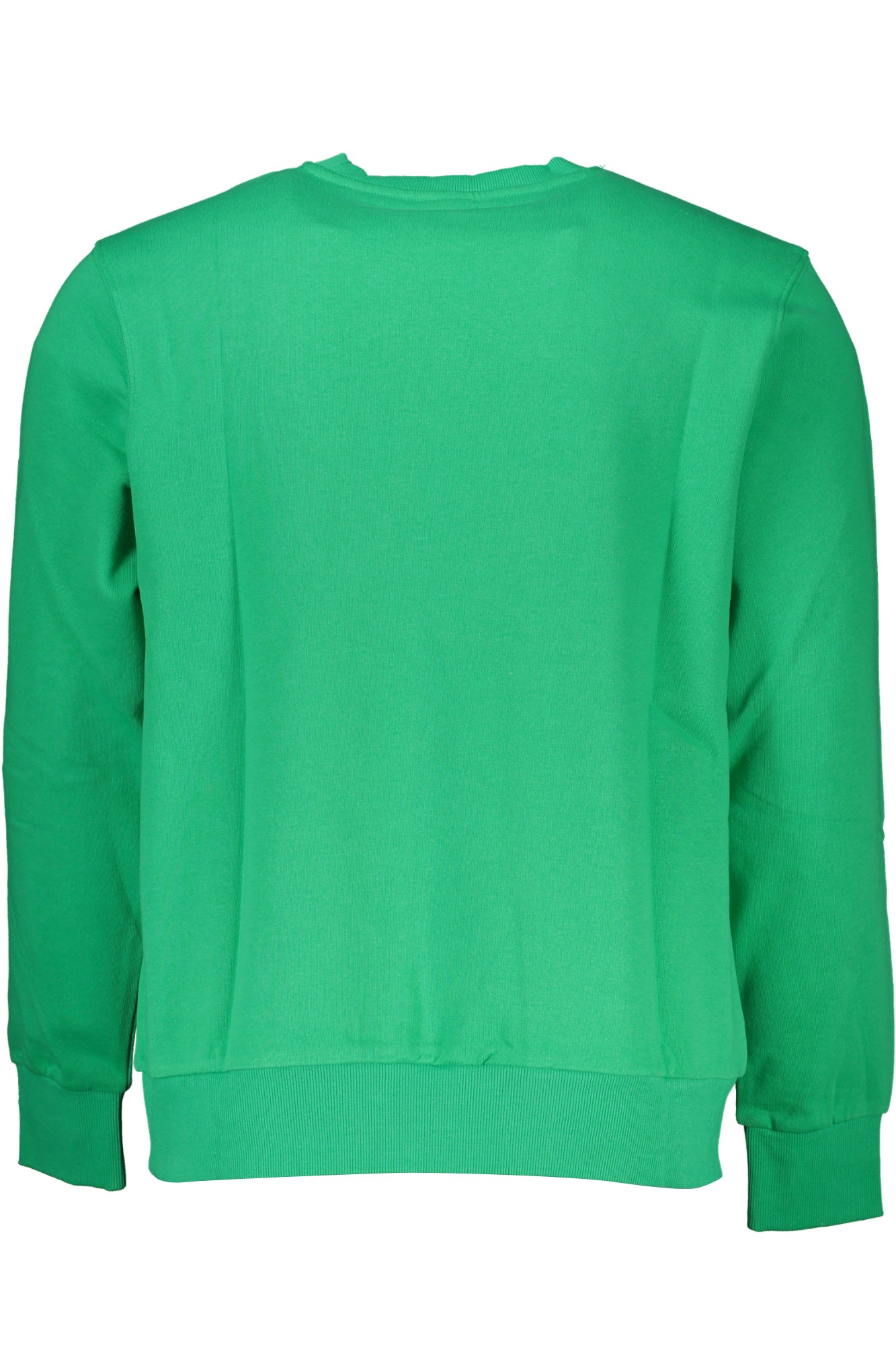 Green men's zipless sweatshirt