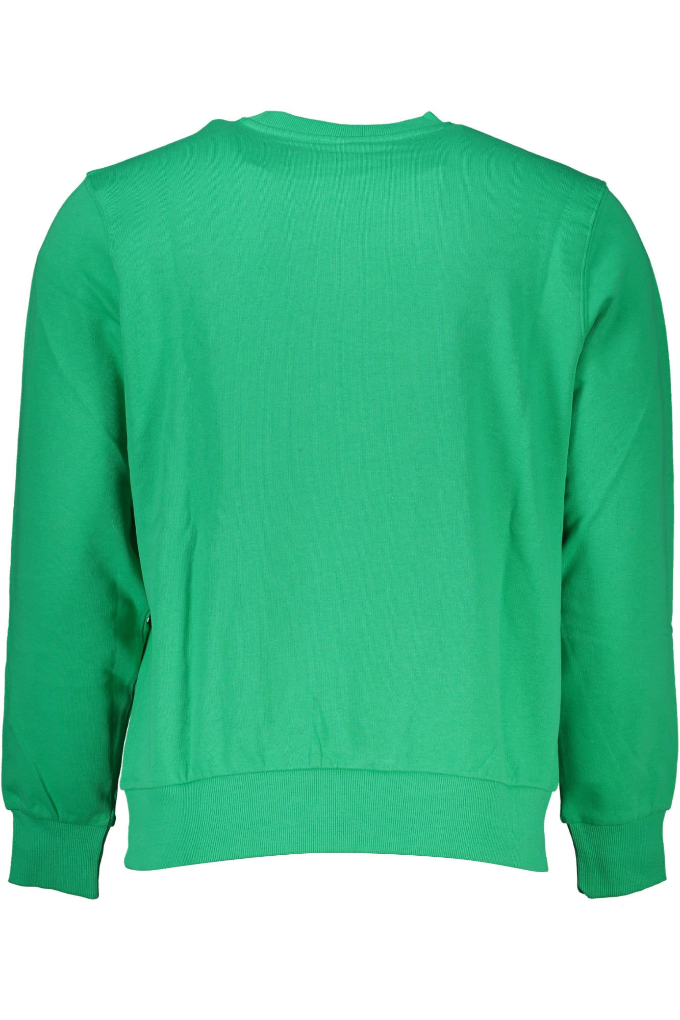 Green men's zipless sweatshirt