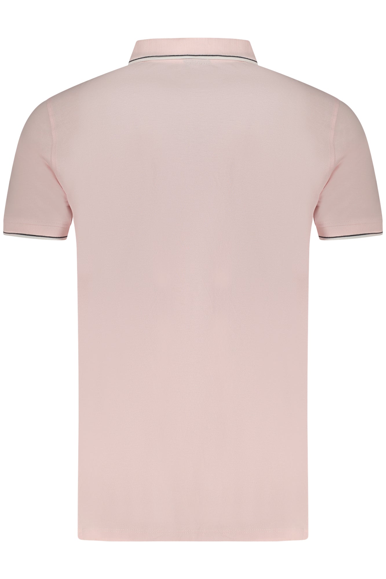 Men's short sleeve polo shirt pink
