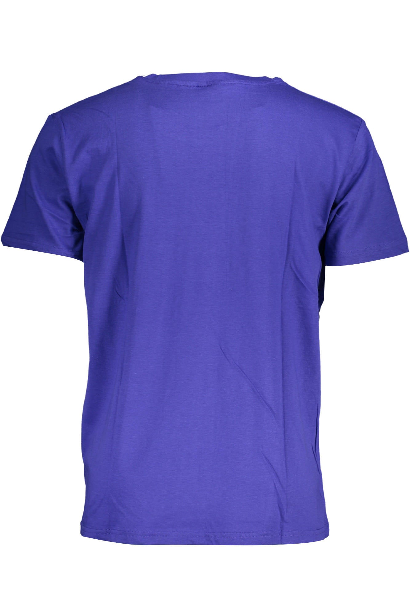 Men's blue short sleeved t-shirt