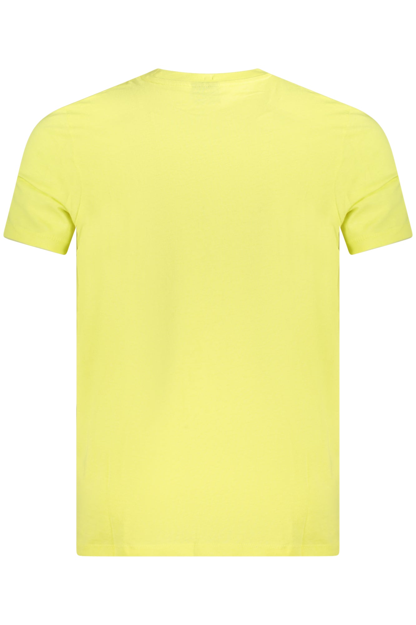 Men's short sleeve t-shirt yellow