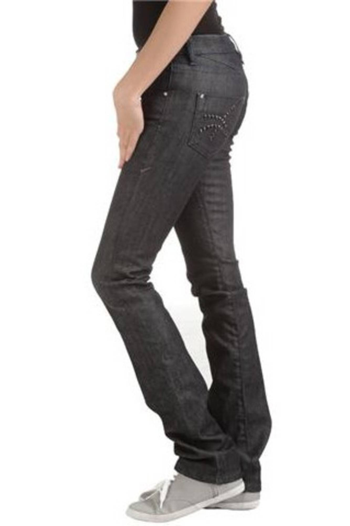 Blu woman denim denim hard jeans