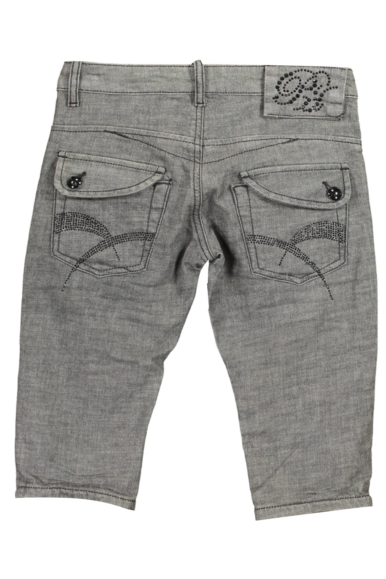 Jeans pinocchietto woman black