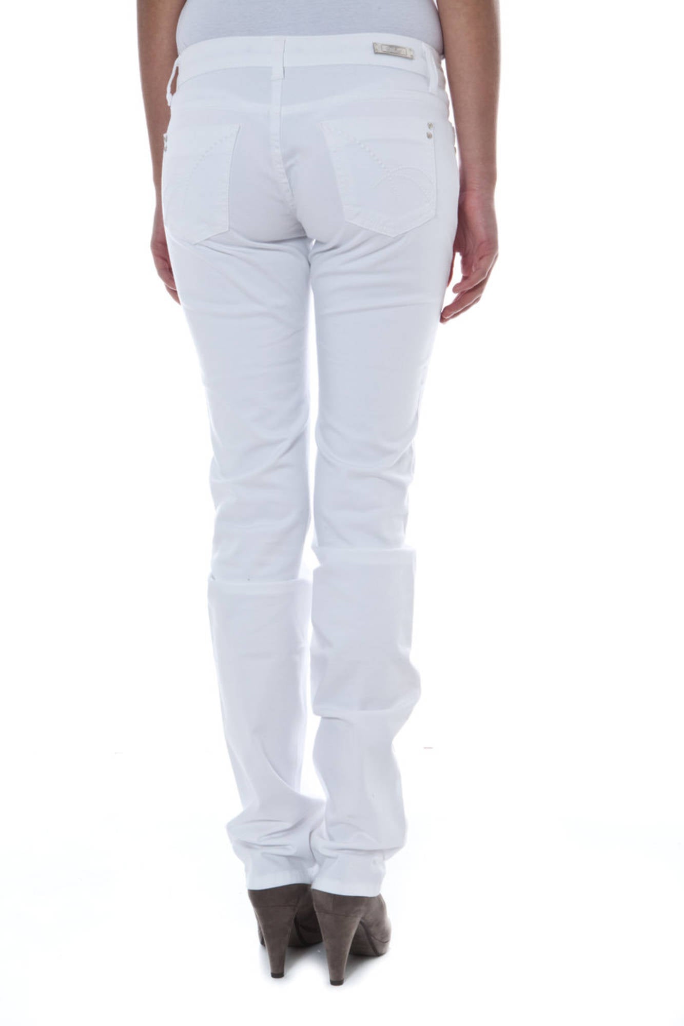 White woman trousers