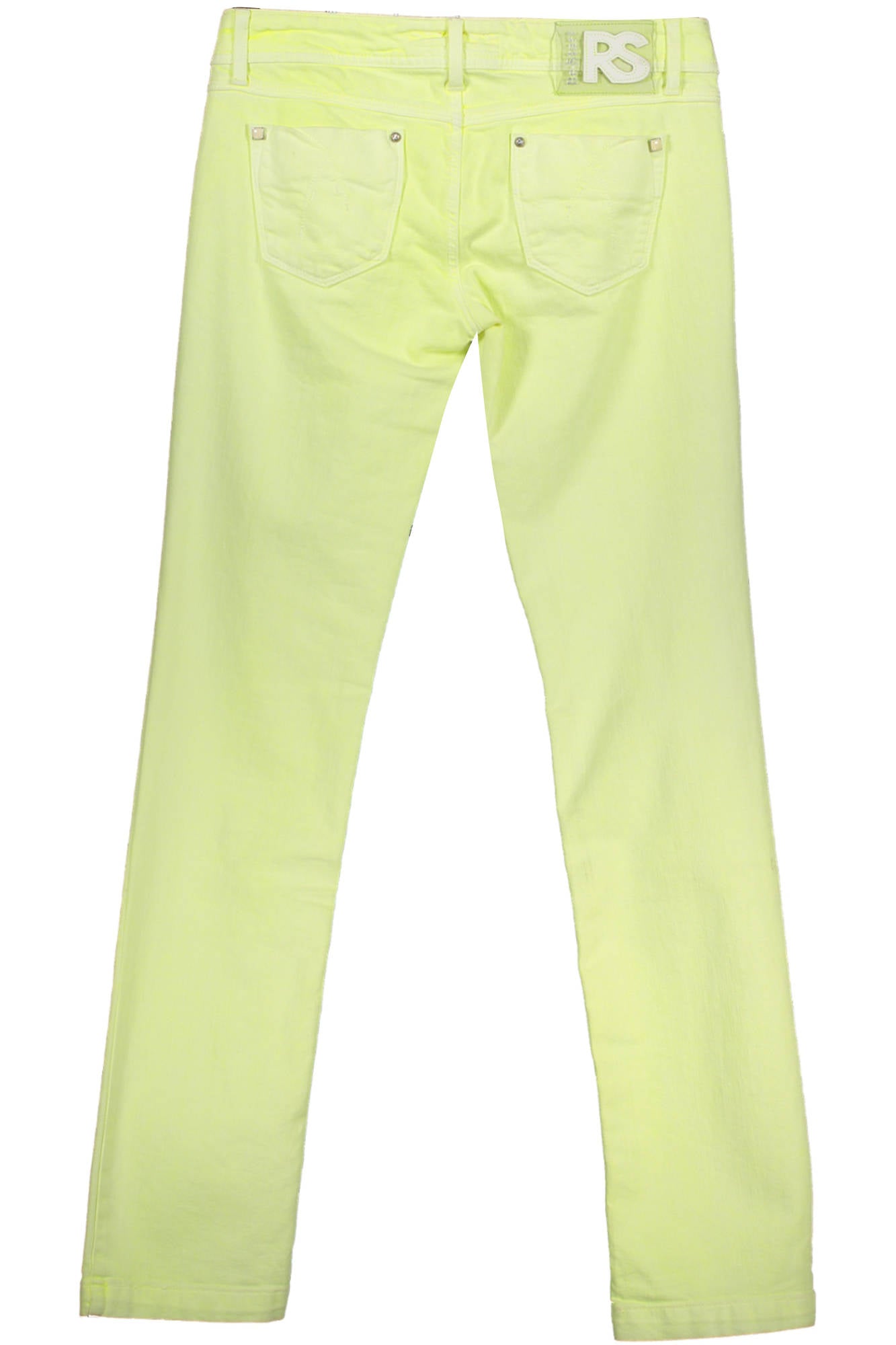 RE-START Trousers Yellow - NAYLON