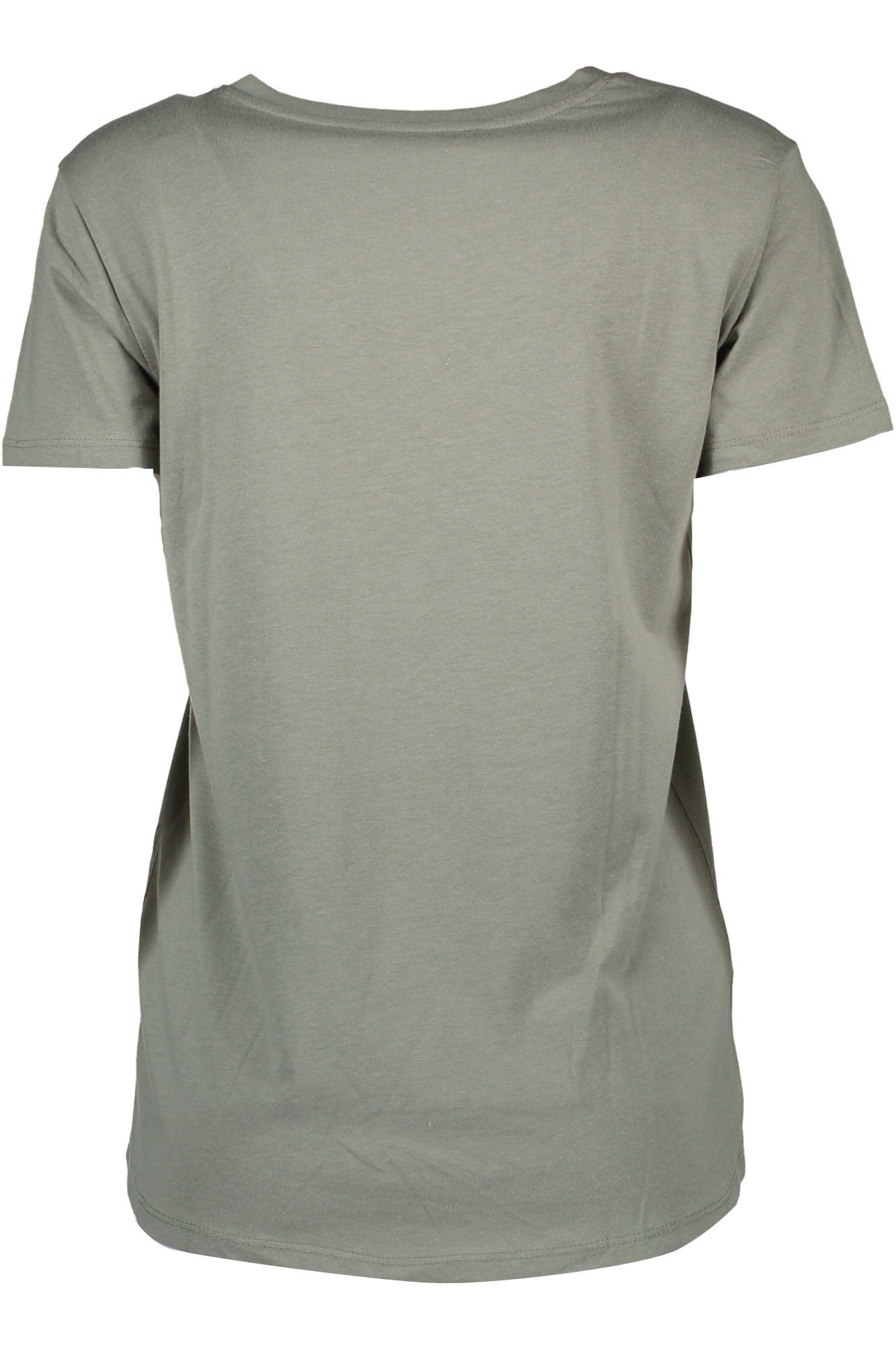 Green woman short sleeve t-shirt