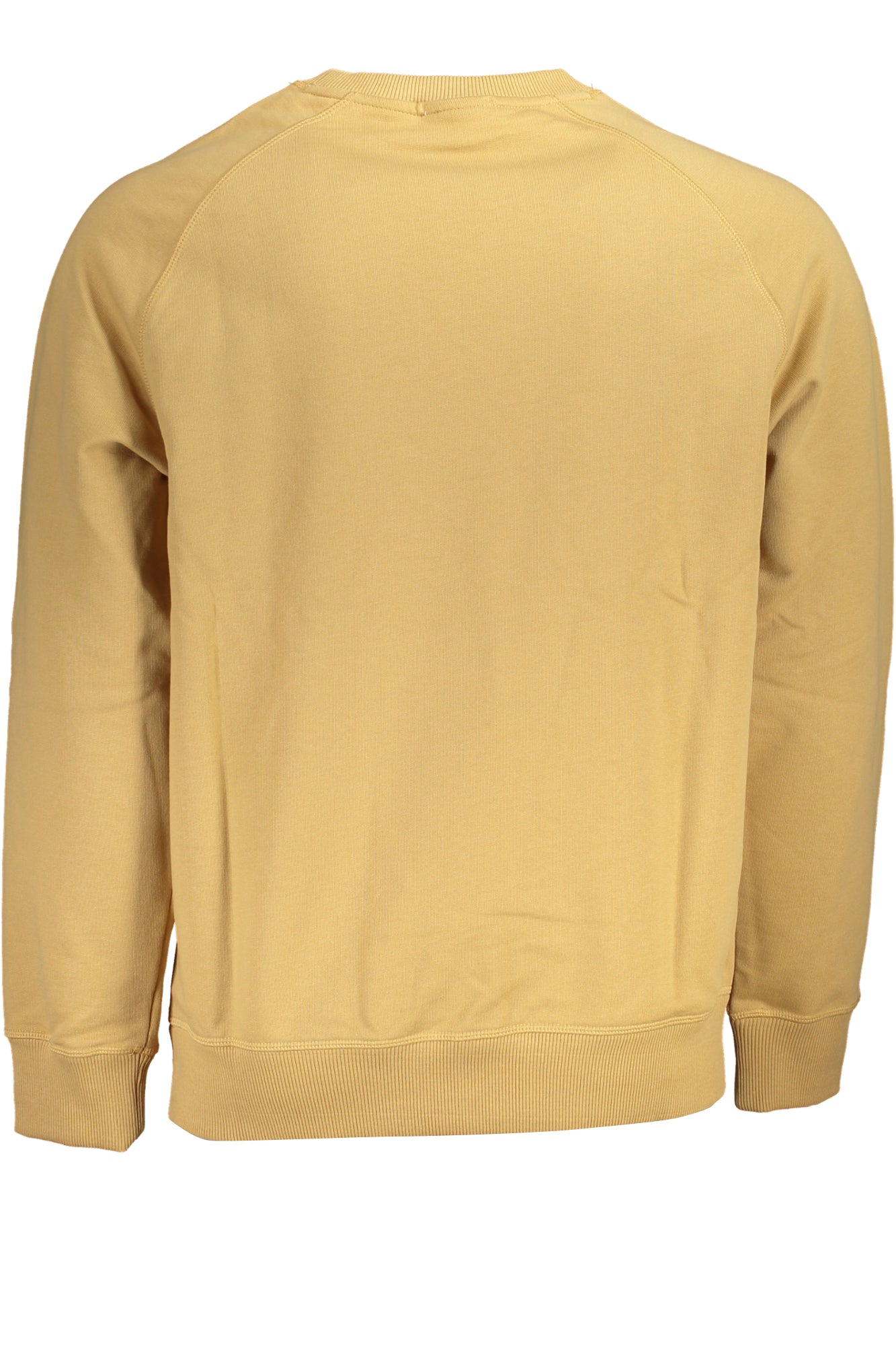Men's beige zipless sweatshirt