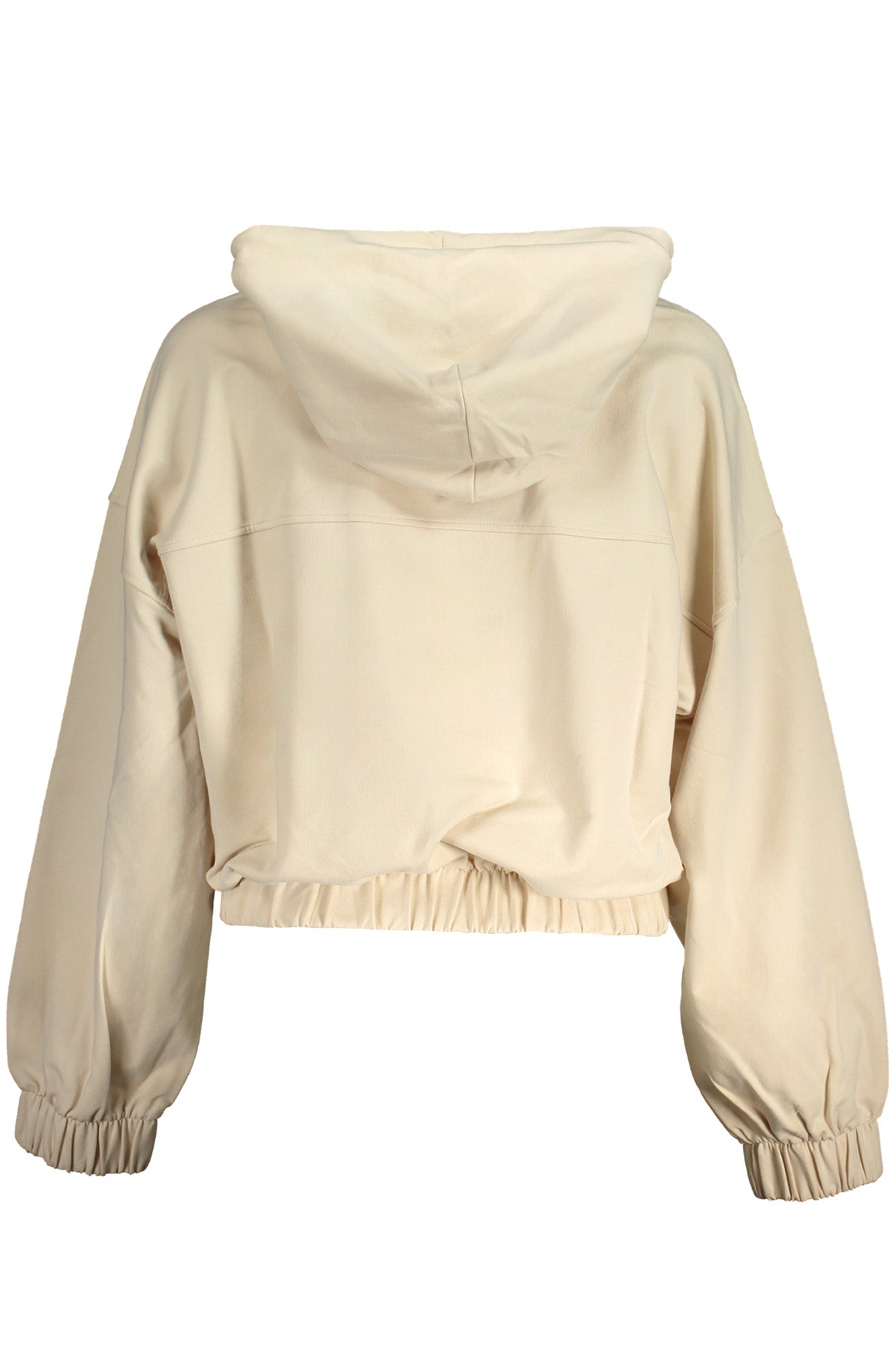 Women's zipless sweatshirt beige