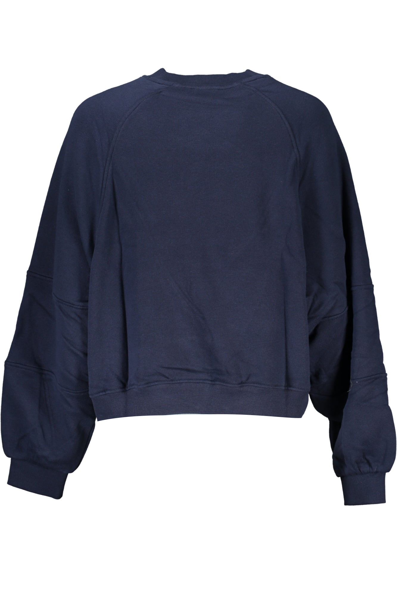 Women's blue zipless sweatshirt