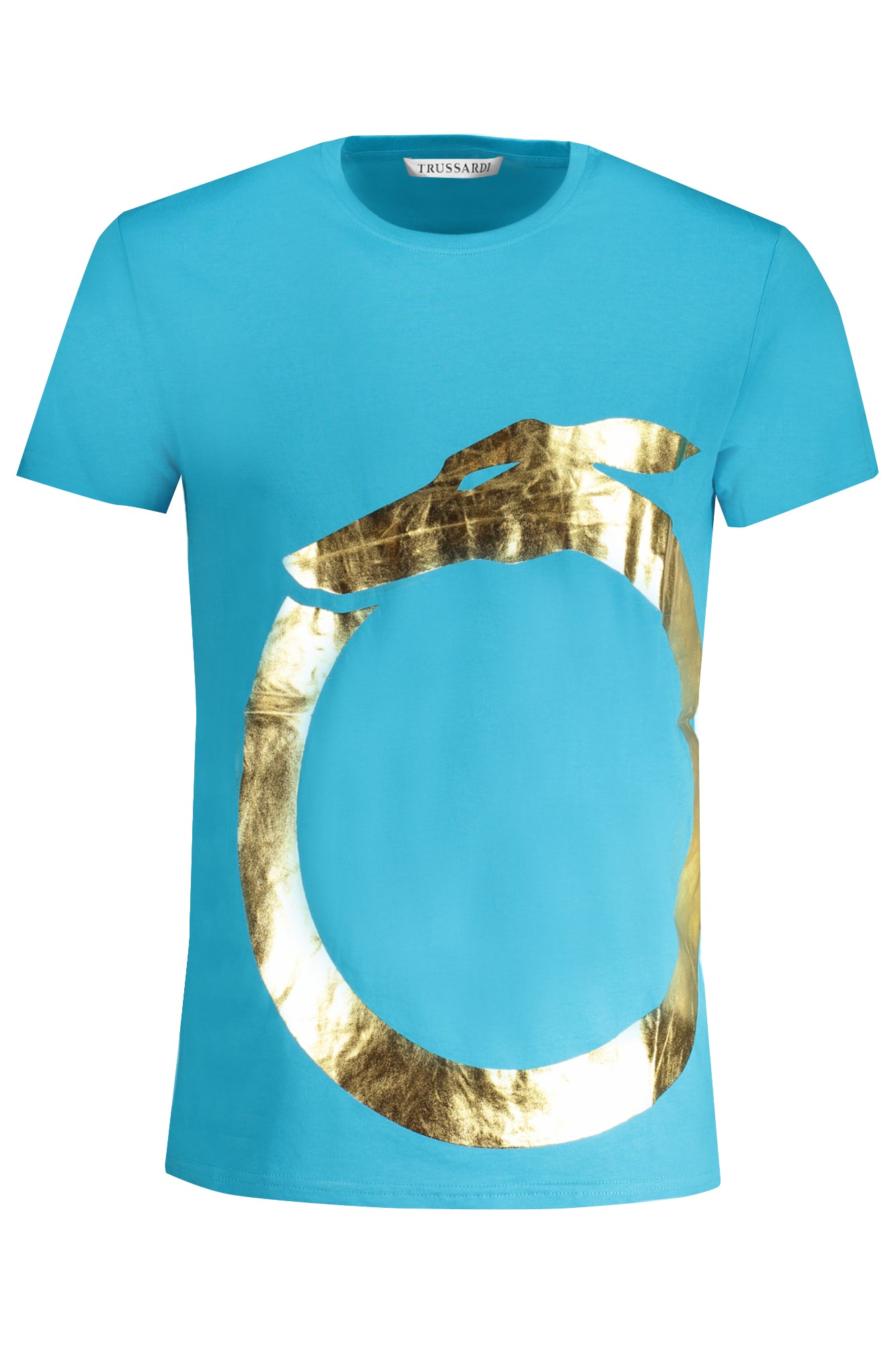 TRUSSARDI T-Shirts Light Blue - TRU2MTS01