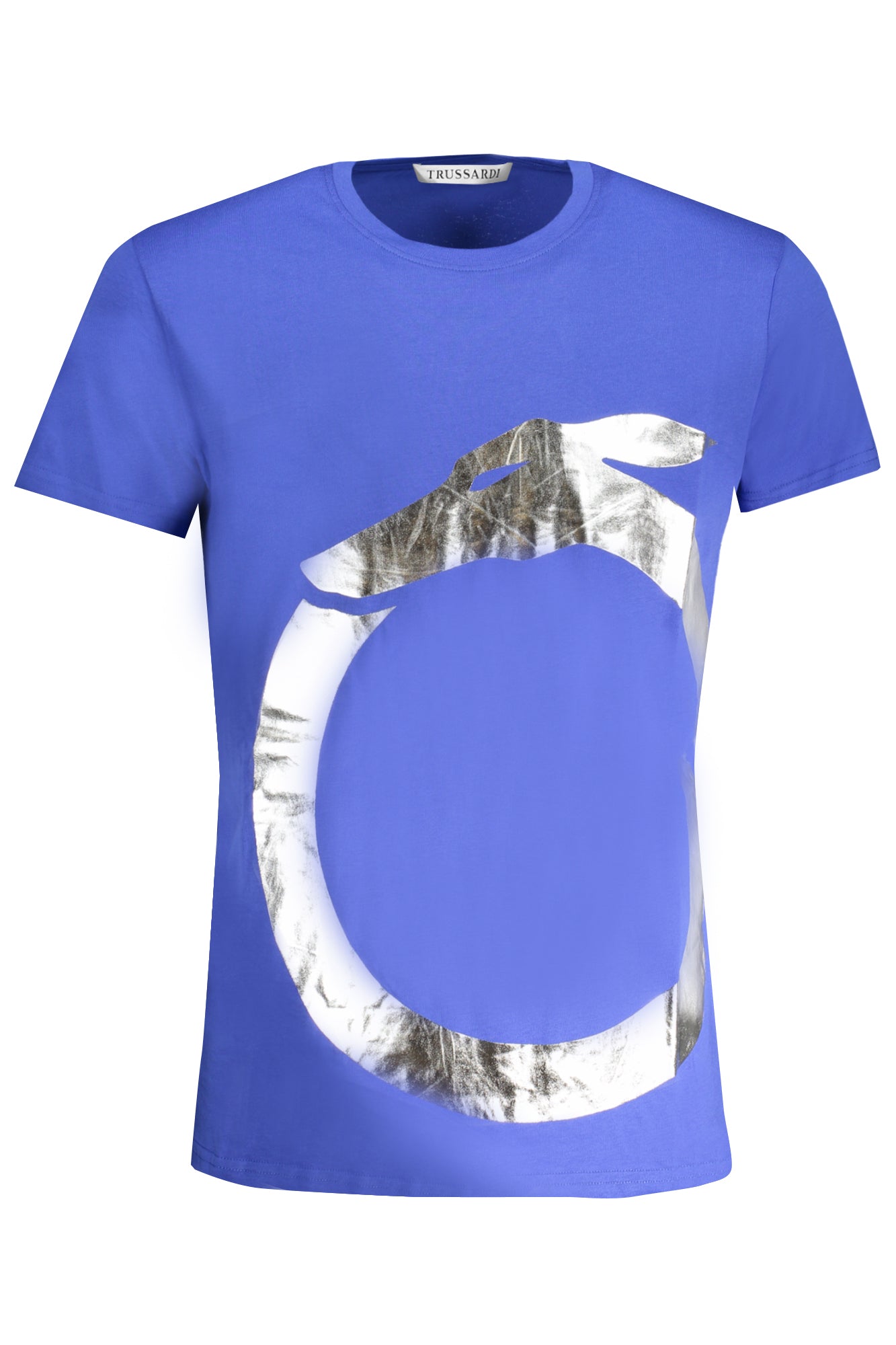 TRUSSARDI T-Shirts Blue - TRU2MTS01