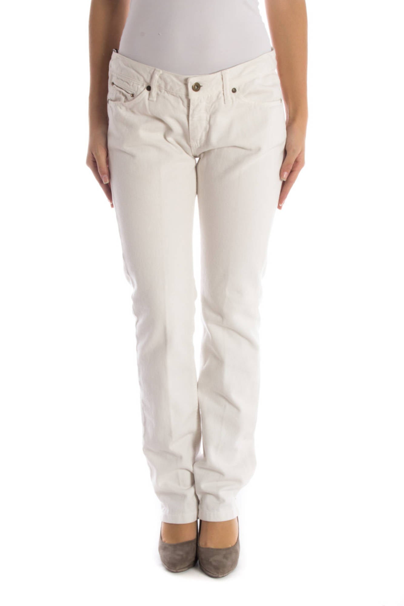 UP STAR Trousers White - TY03-AY174-JAKY