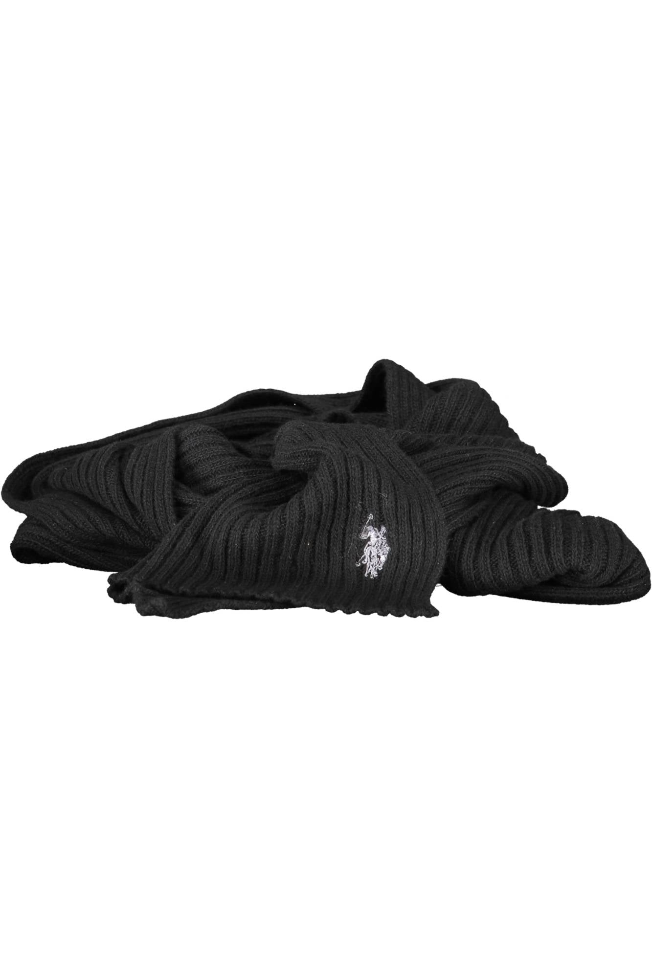 U.S. POLO US POLO ASSN. GRAY MEN'S SCARF - Black