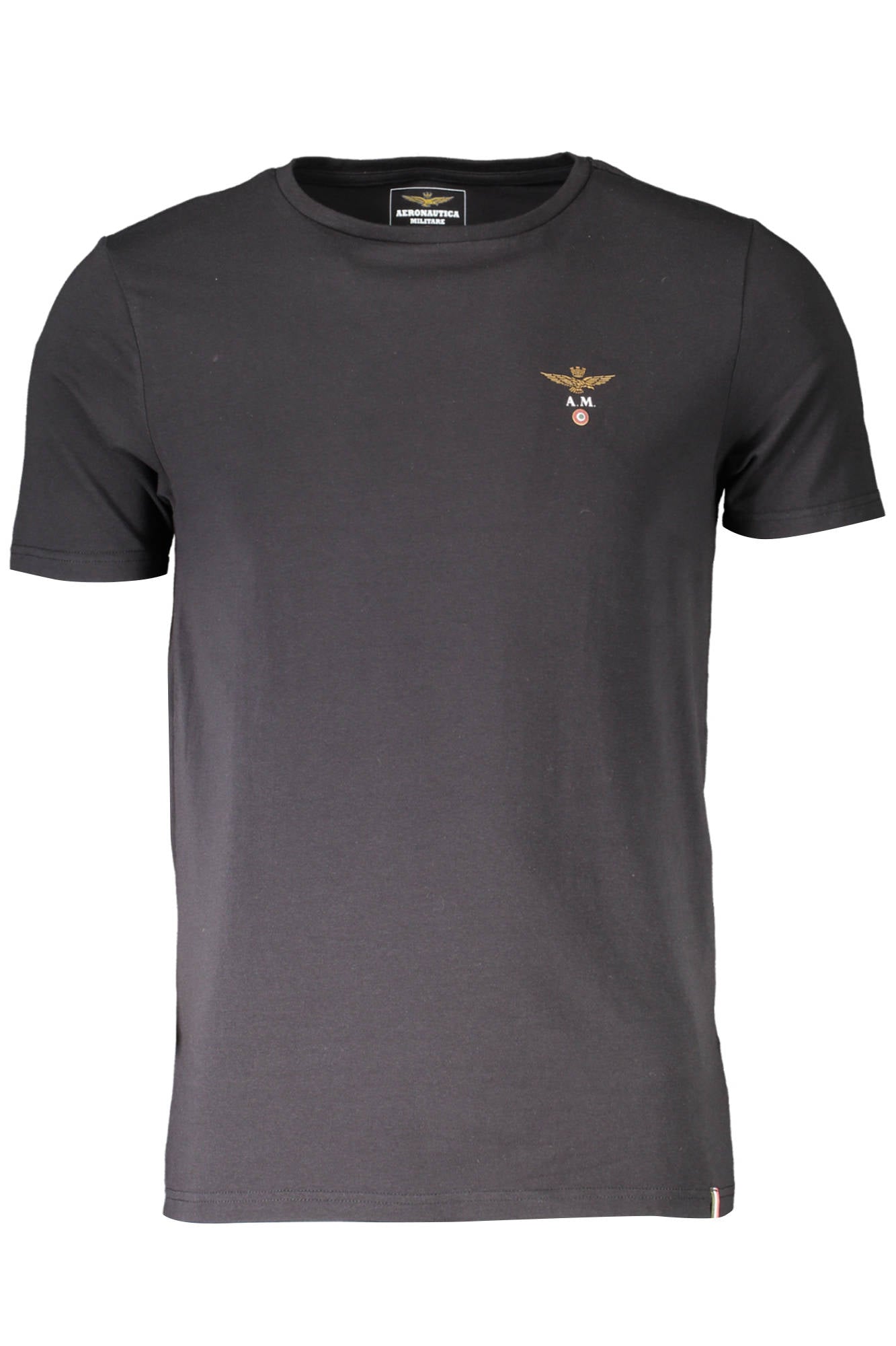 AERONAUTICA MILITARE T-Shirts Black - SCOTI001J508