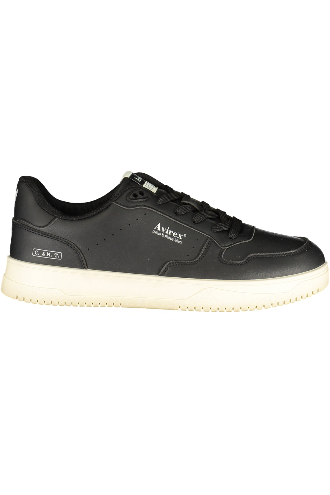 AVIREX AVIREX MEN'S WHITE SPORTS FOOTWEAR - Nero