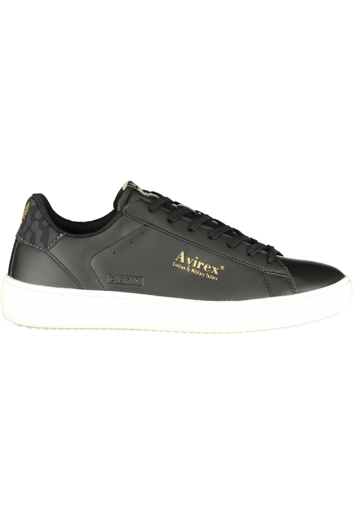 AVIREX Sneakers Black - ROYCE001LEPSUP