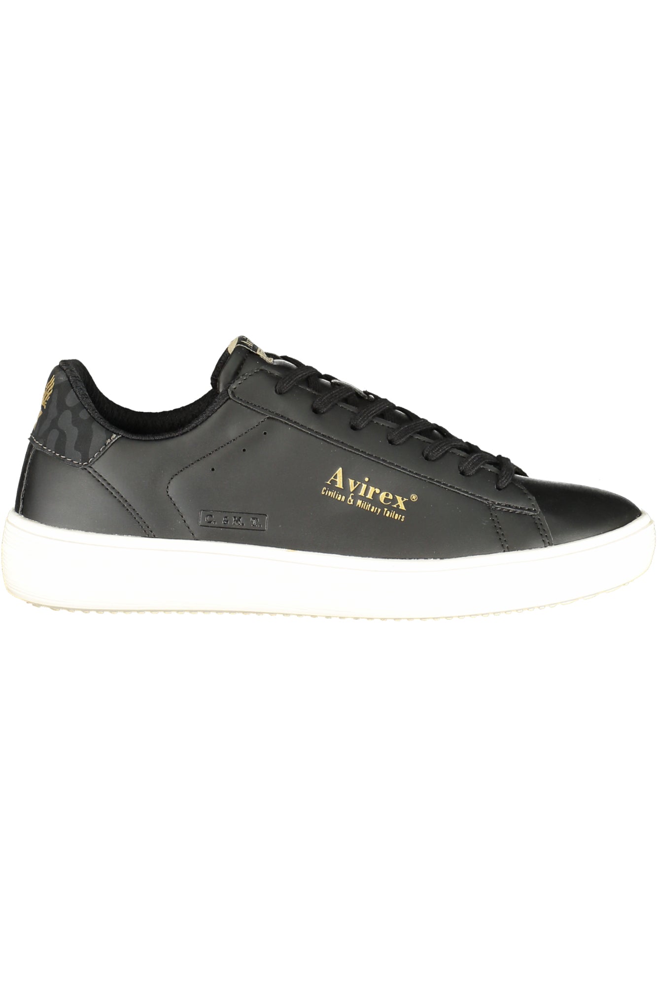 AVIREX Sneakers Black - ROYCE001LEPSUP