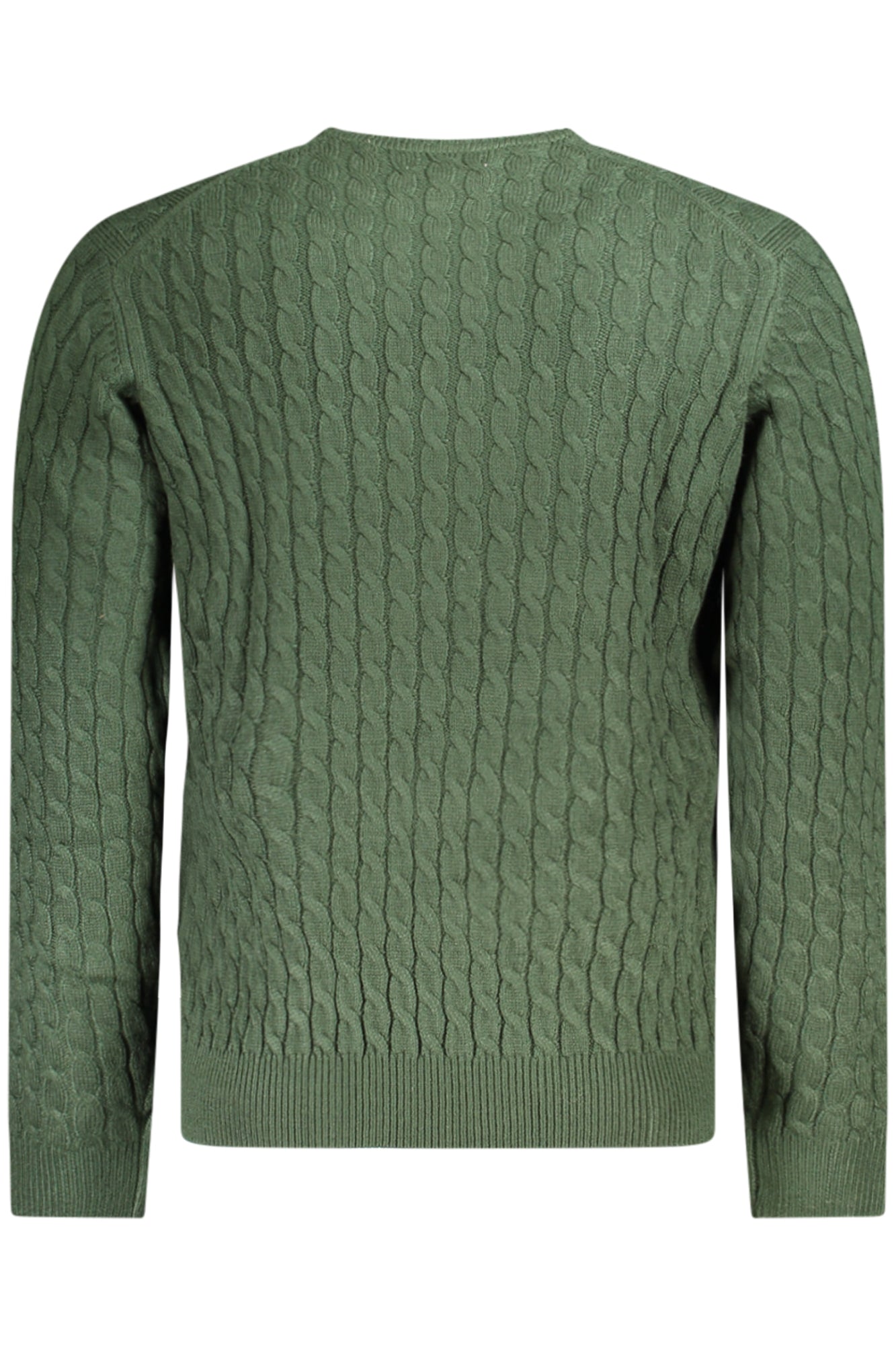 Green men's sweater
