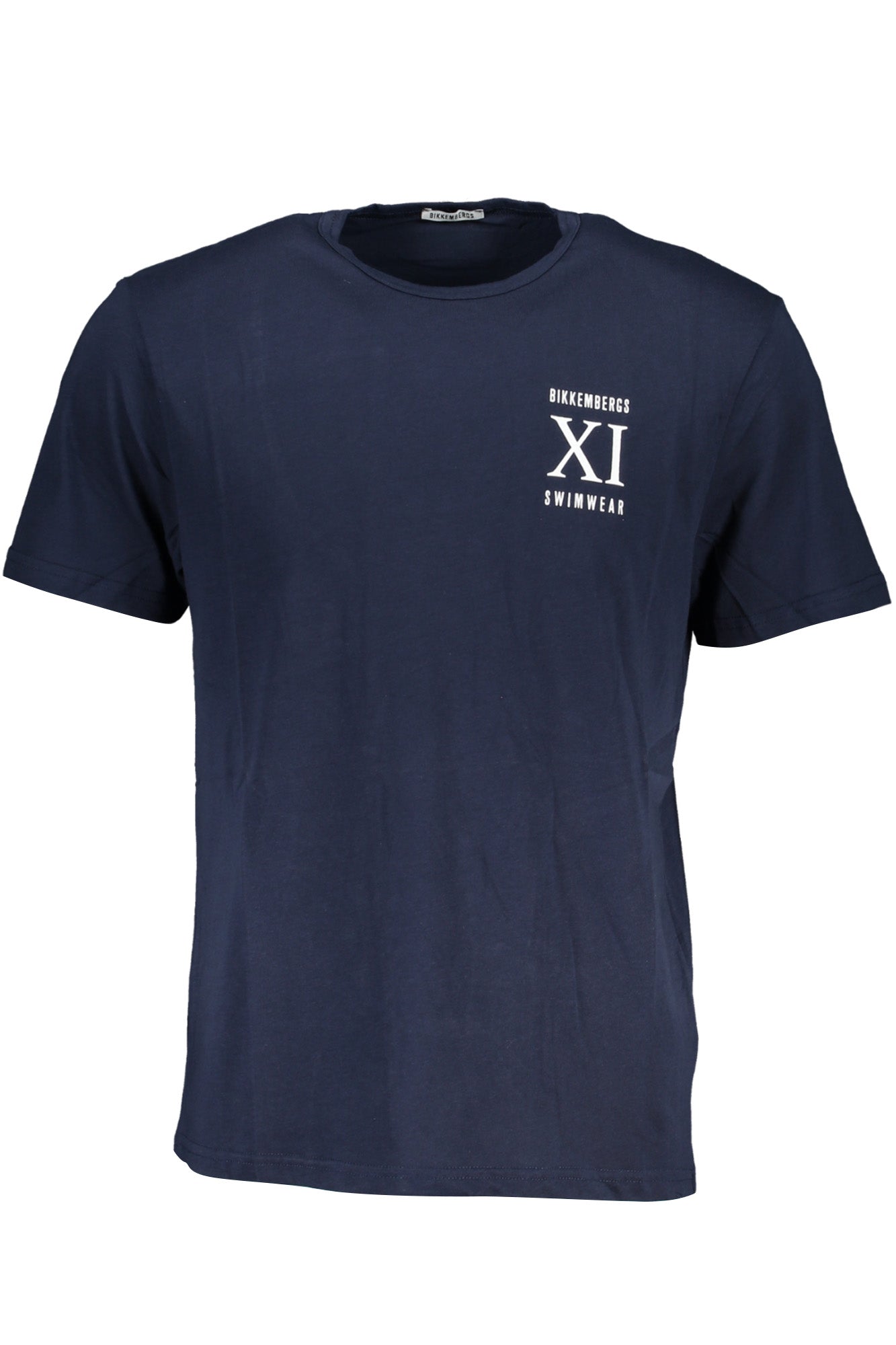 BIKKEMBERGS BIKKEMBERGS MEN'S SHORT SLEEVED T-SHIRT BLUE - Blue