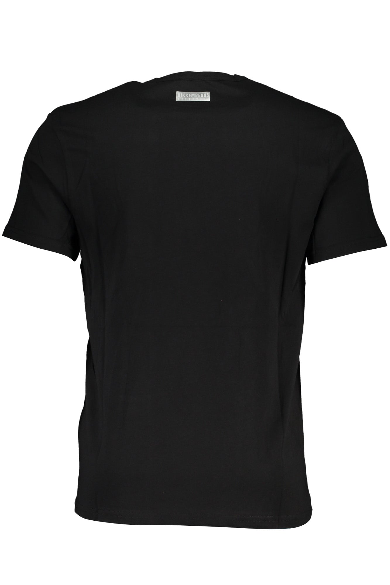 BIKKEMBERGS BIKKEMBERGS GREEN MEN'S SHORT SLEEVE T-SHIRT - Nero