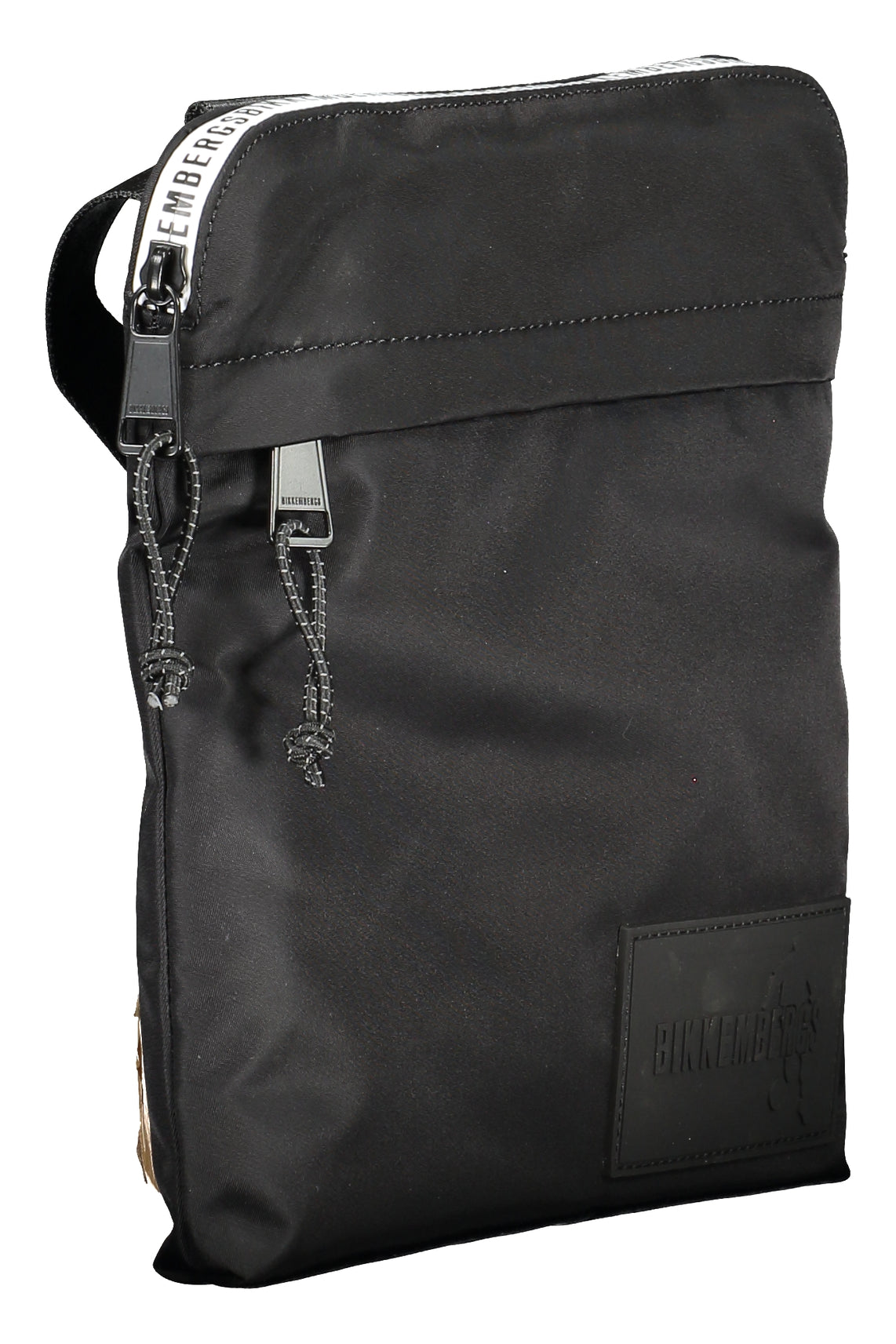 Men's black shoulder bag