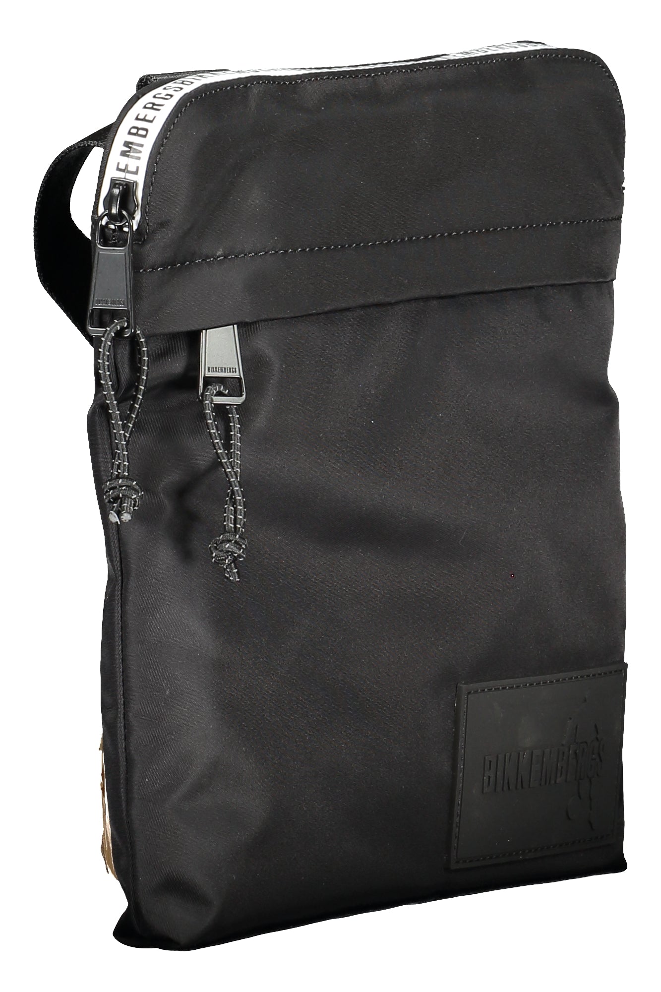 Men's black shoulder bag