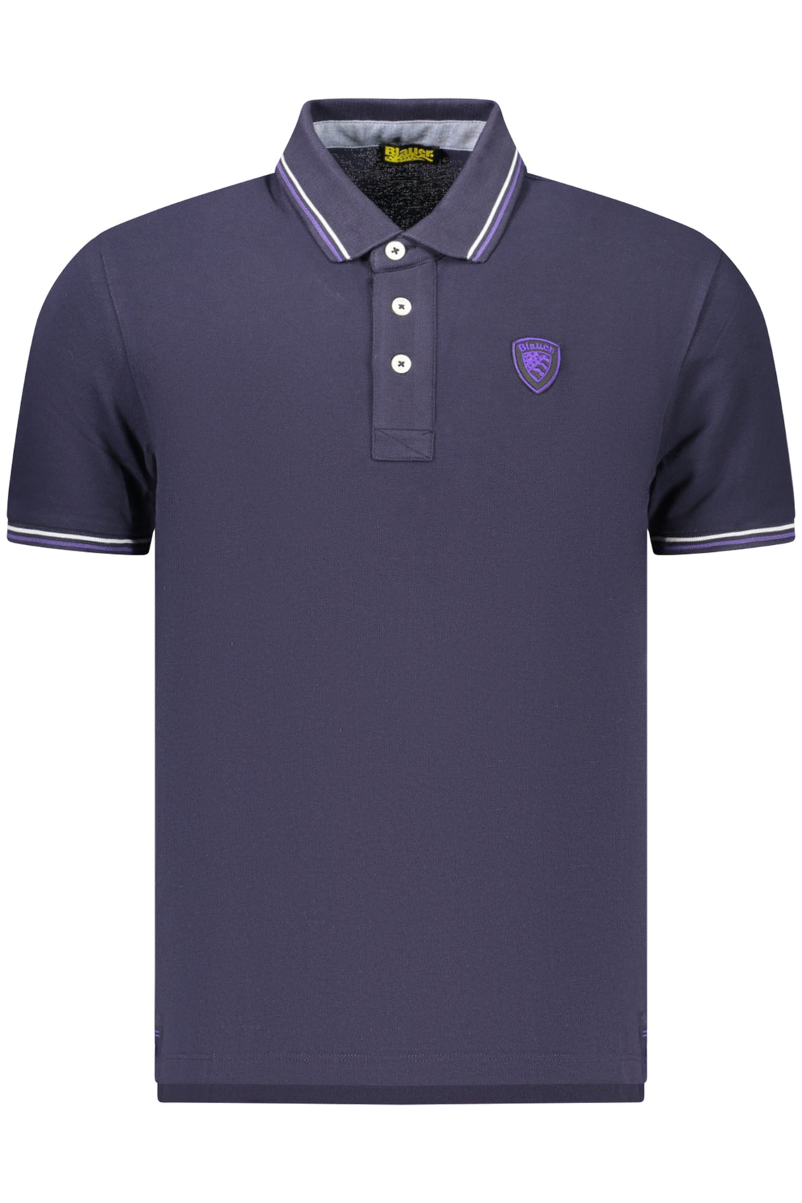 BLAUER APPAREL Polo Shirts Blue - 26SBLUT02293