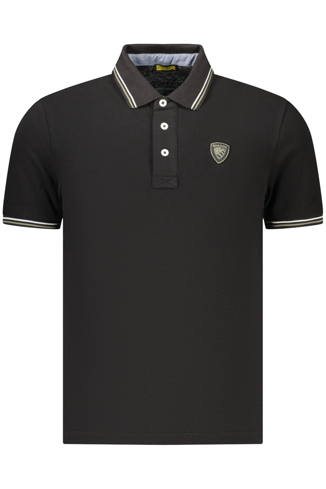 BLAUER APPAREL Polo Shirts Black - 26SBLUT02293