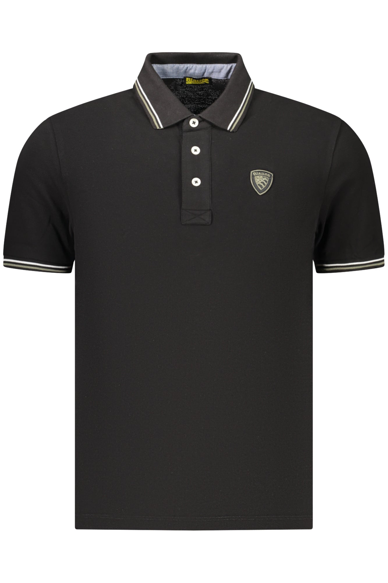 BLAUER APPAREL Polo Shirts Black - 26SBLUT02293