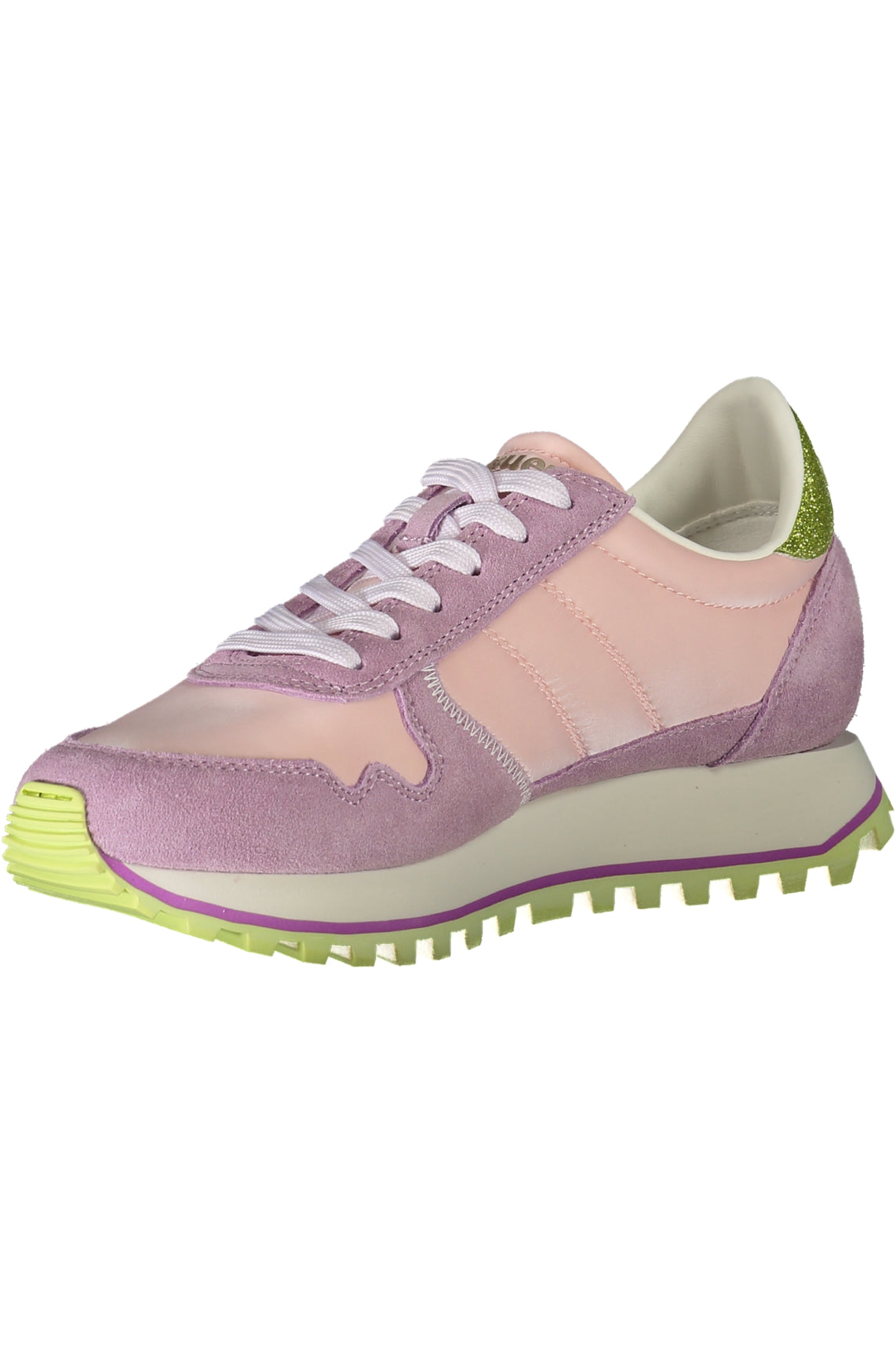 Pink women's sports shoes