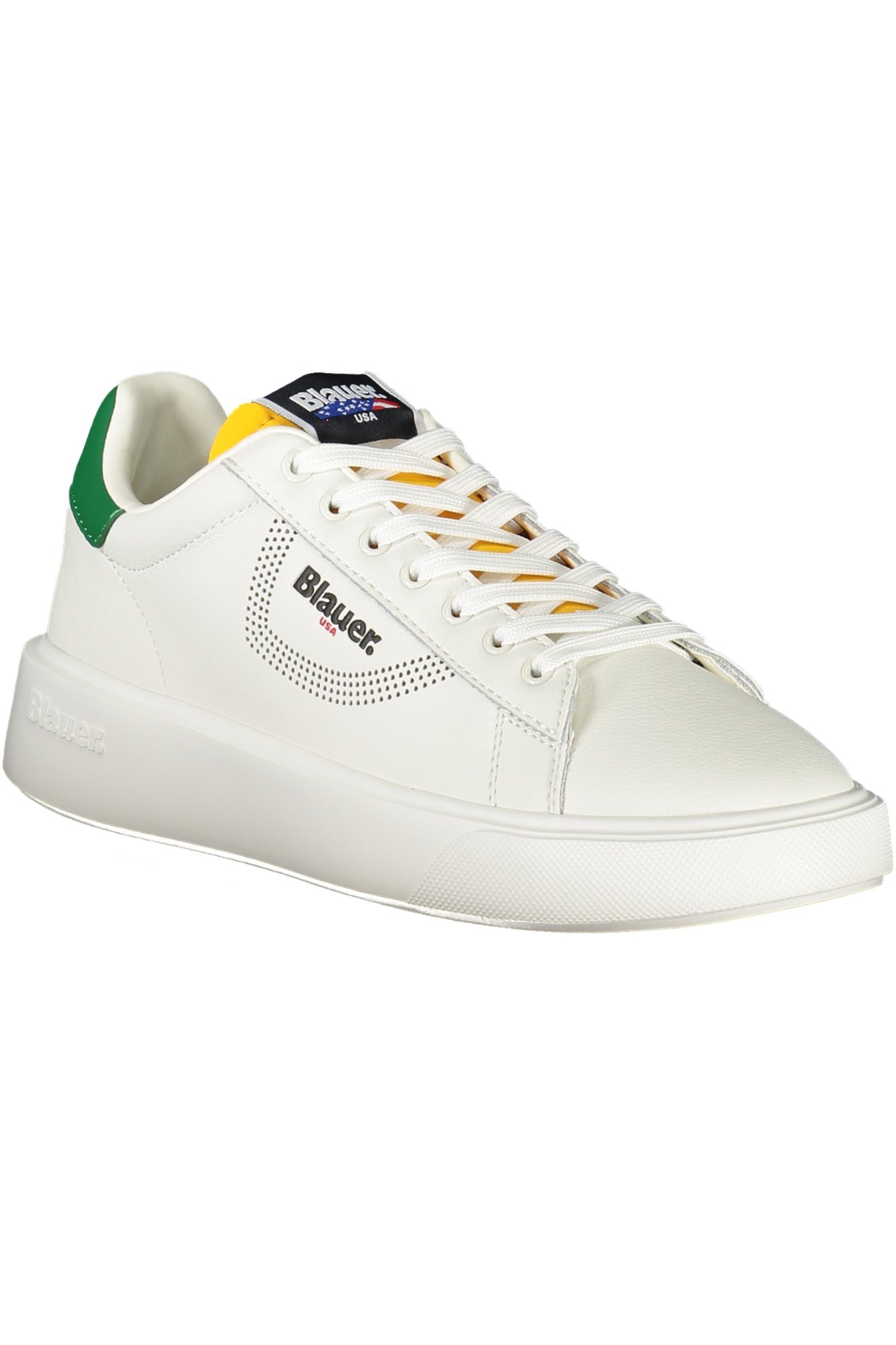 BLAUER BLAUER SPORTS SHOES MEN WHITE - White