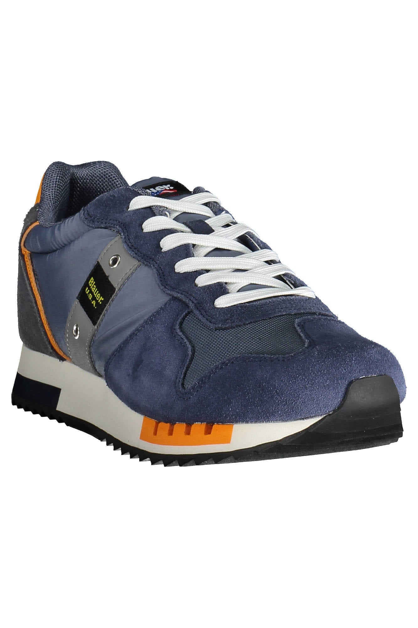 Blue man sport shoes