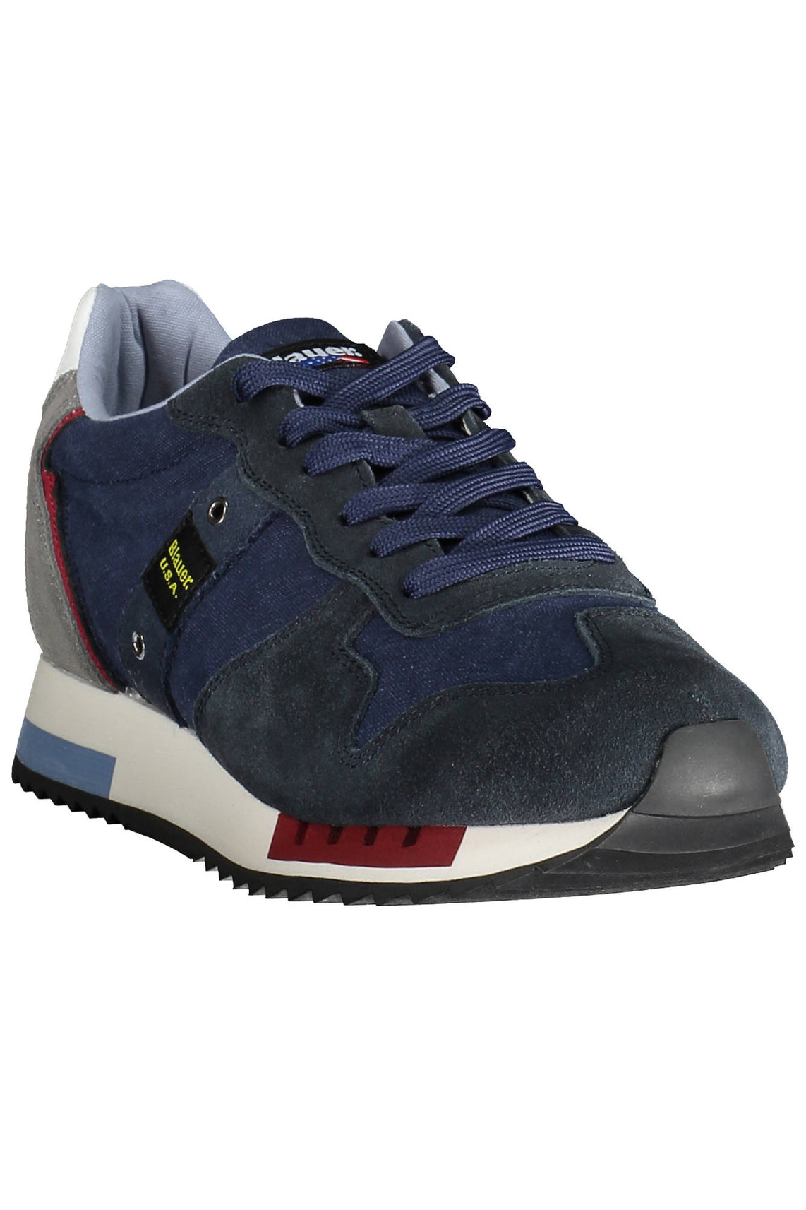 Blue man sport shoes