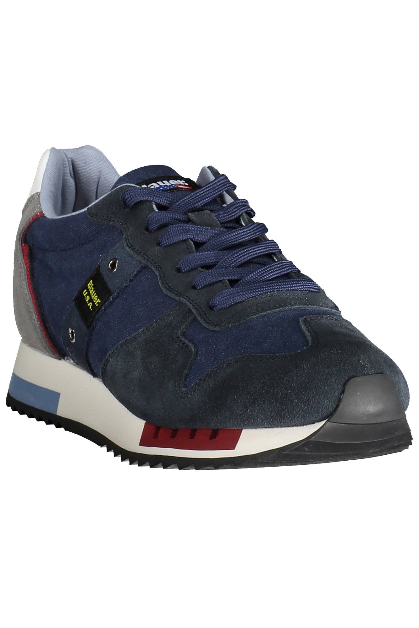 Blue man sport shoes