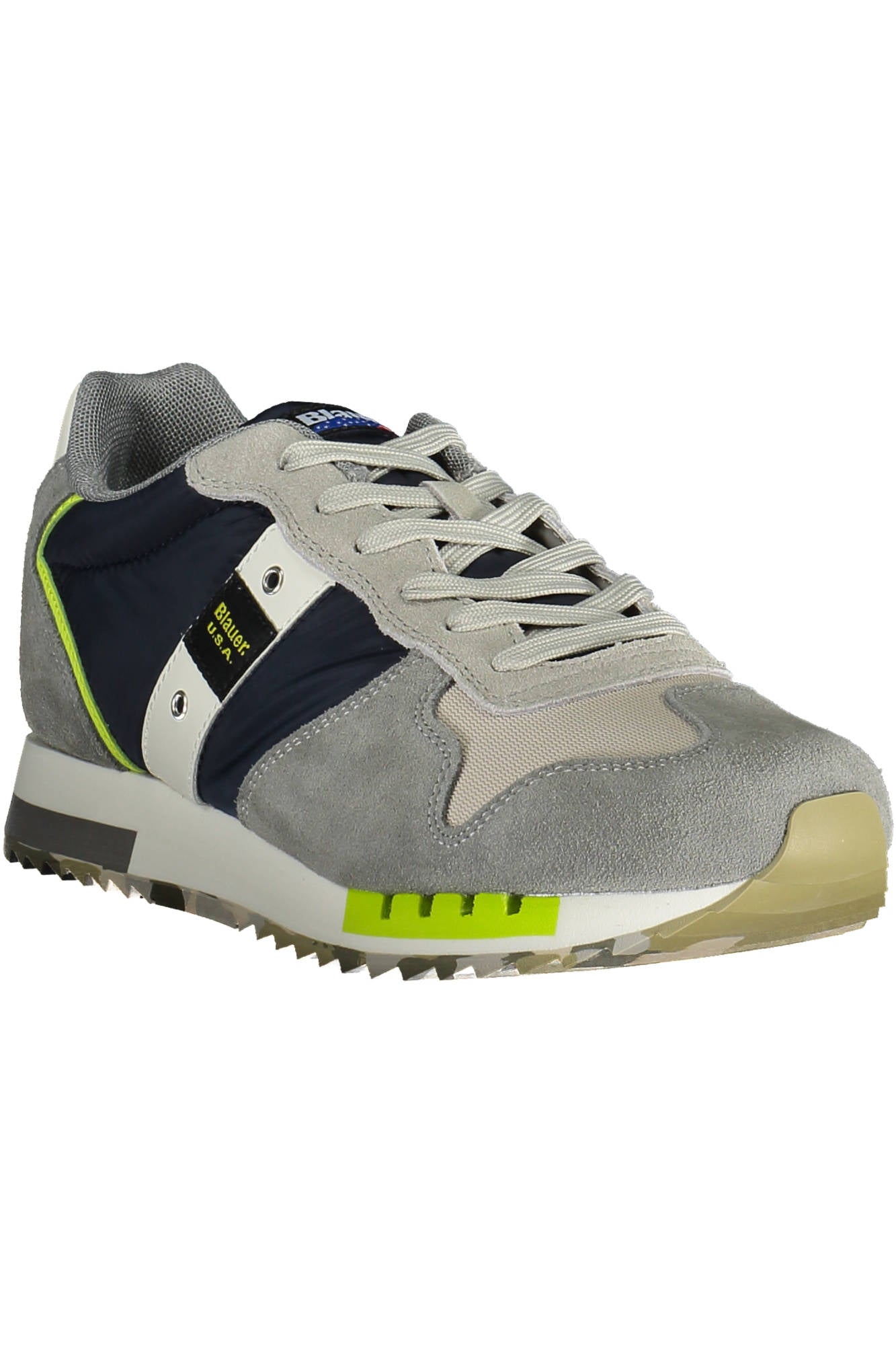 Blue man sport shoes