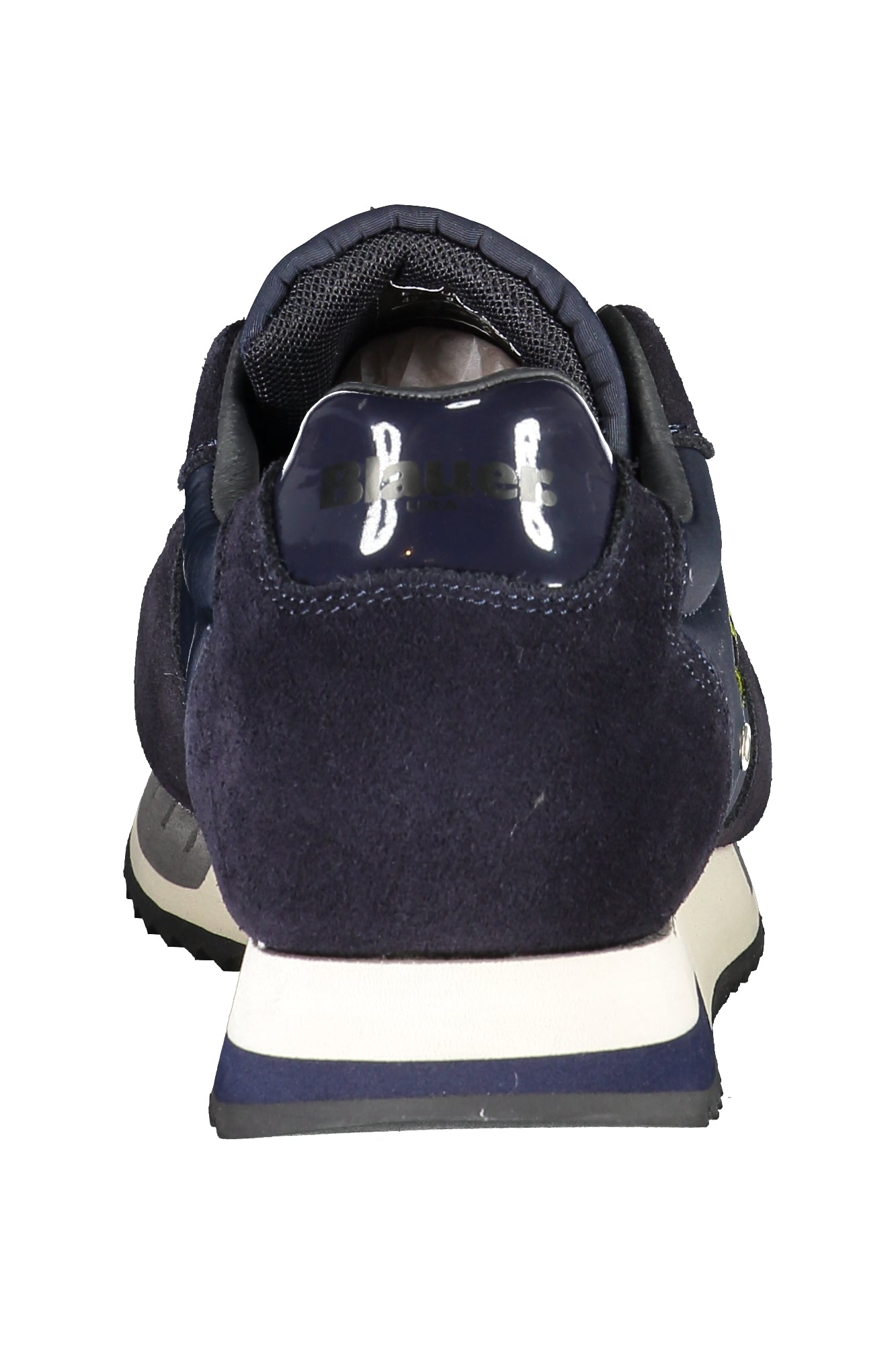 Blue men's sports shoes