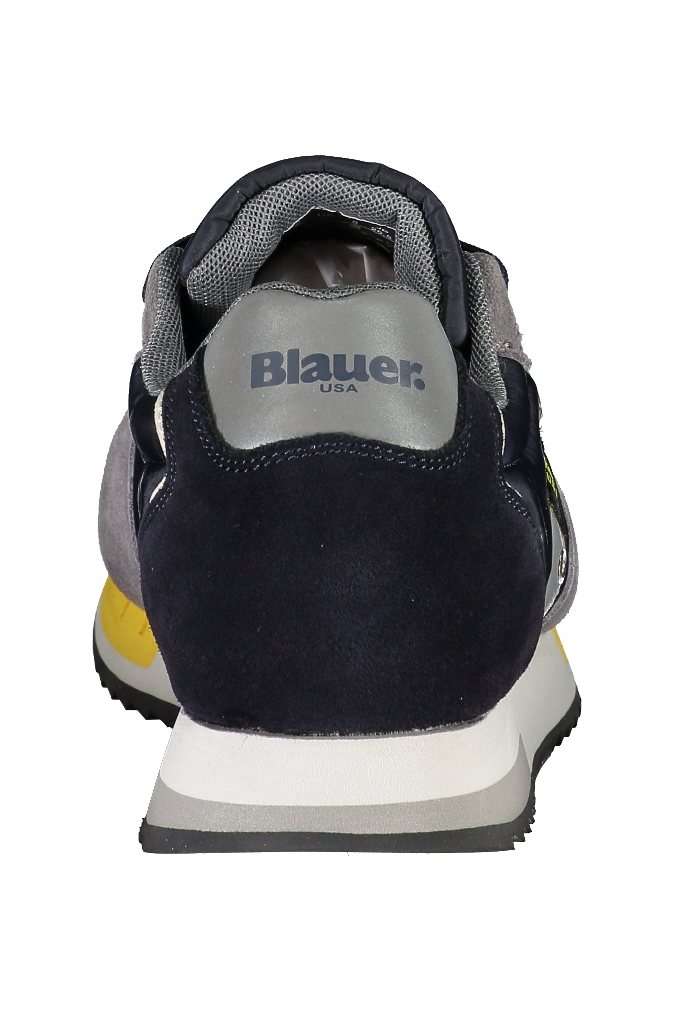 Blue men's sports shoes