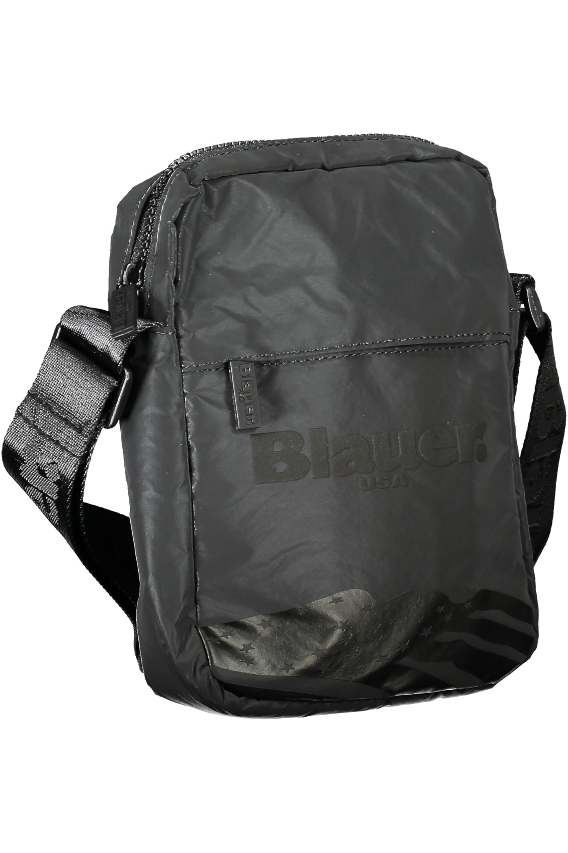 Men's black shoulder bag