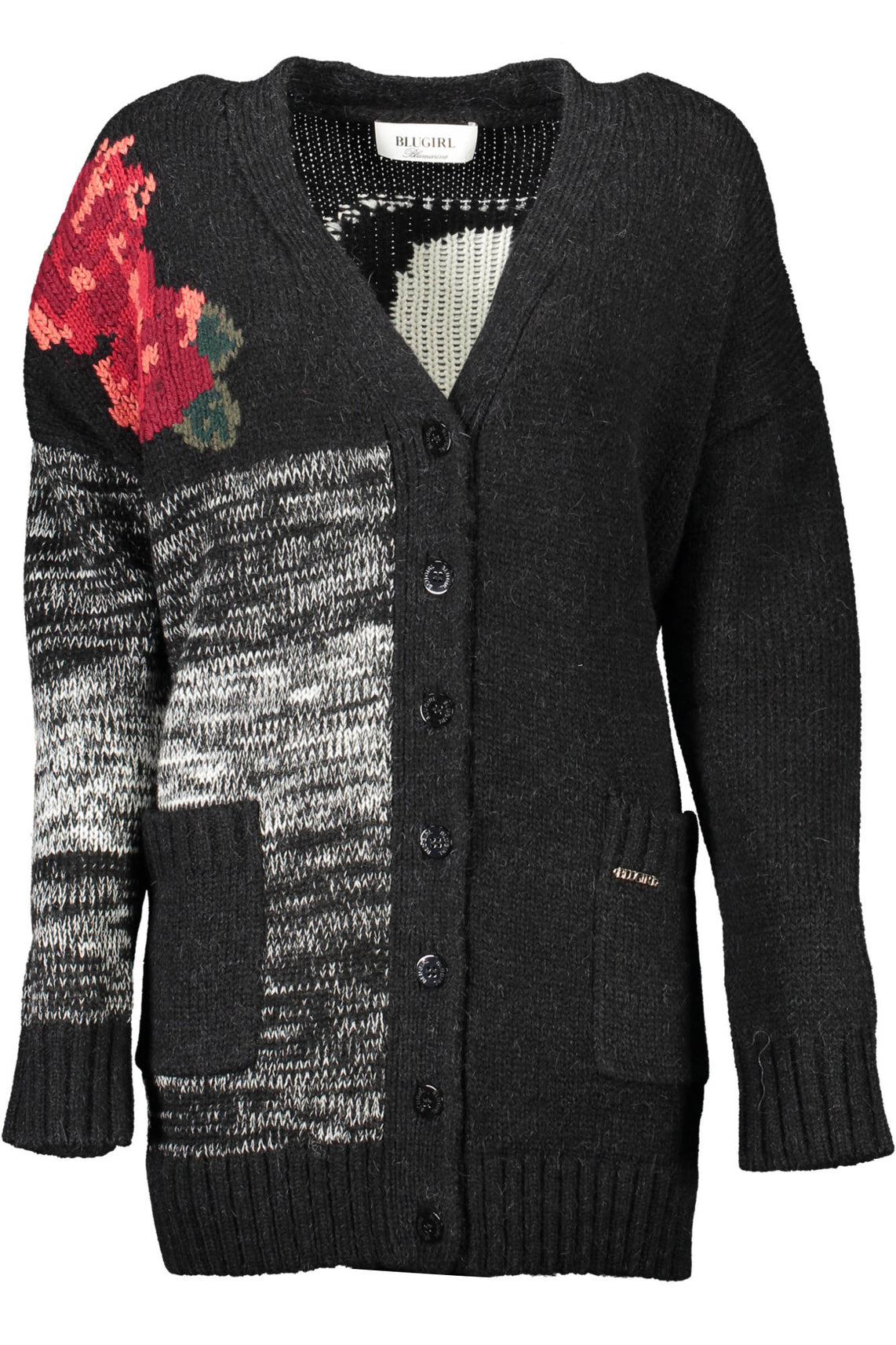BLUGIRL Cardigan Black - RH1161-MAB02