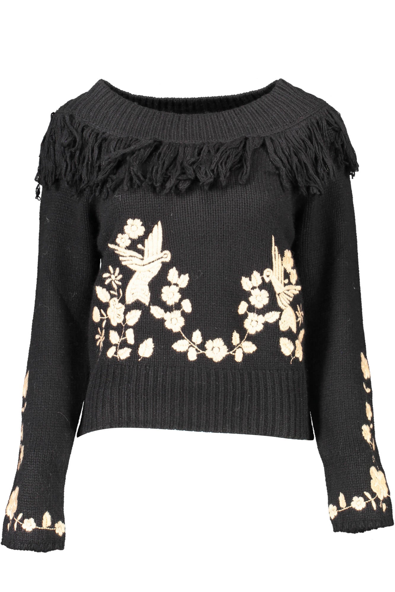BLUGIRL Sweaters Black - RH1078-MA87L