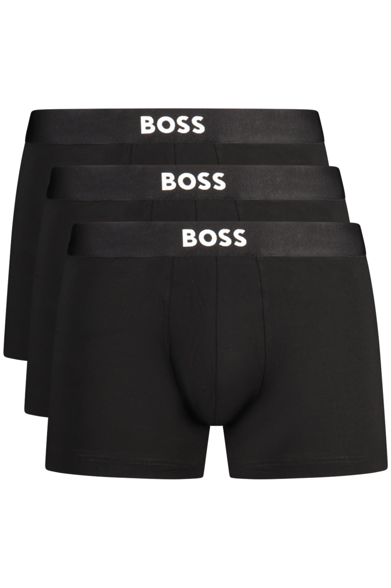 BOSS BOSS MEN'S WHITE BOXER - Nero