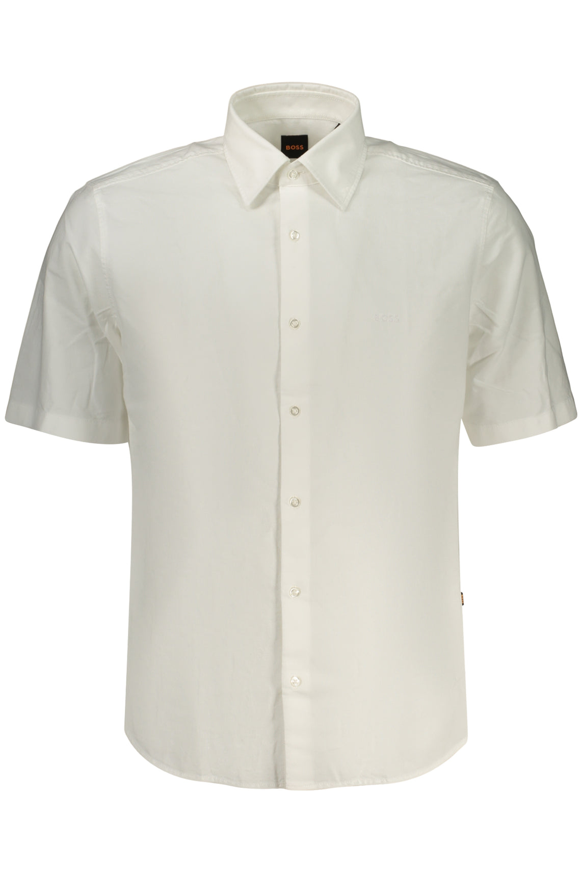 BOSS BOSS MEN'S SHORT-SLEEVED WHITE SHIRT - Bianco