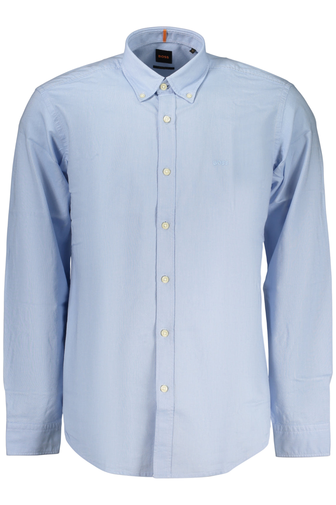 BOSS BOSS MEN'S LONG-SLEEVED WHITE SHIRT - Azzurro