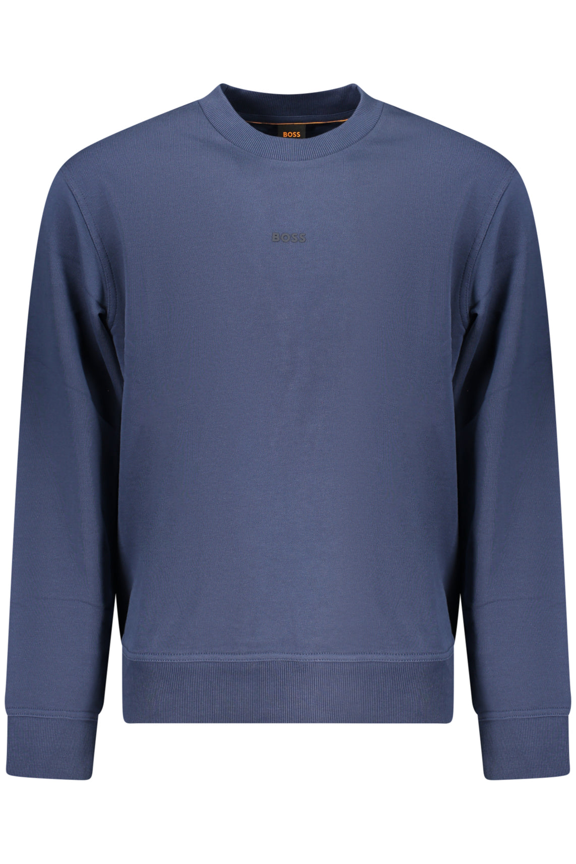 BOSS HUGO BOSS MEN'S BLACK ZIP-UP SWEATSHIRT - Blu
