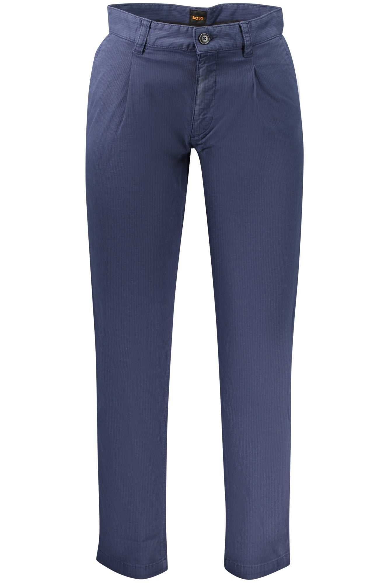 BOSS Trousers Blue - 50559299CHINOPLEATED1