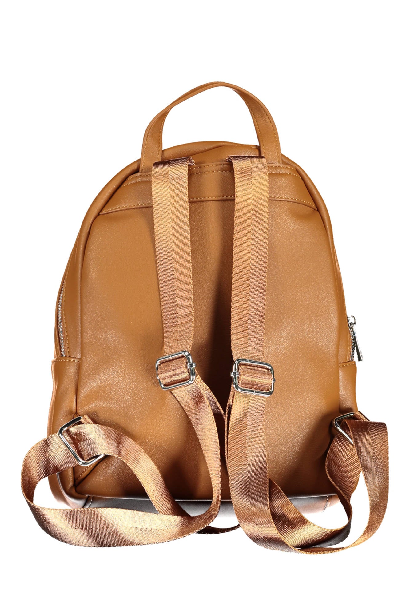 Woman brown backpack
