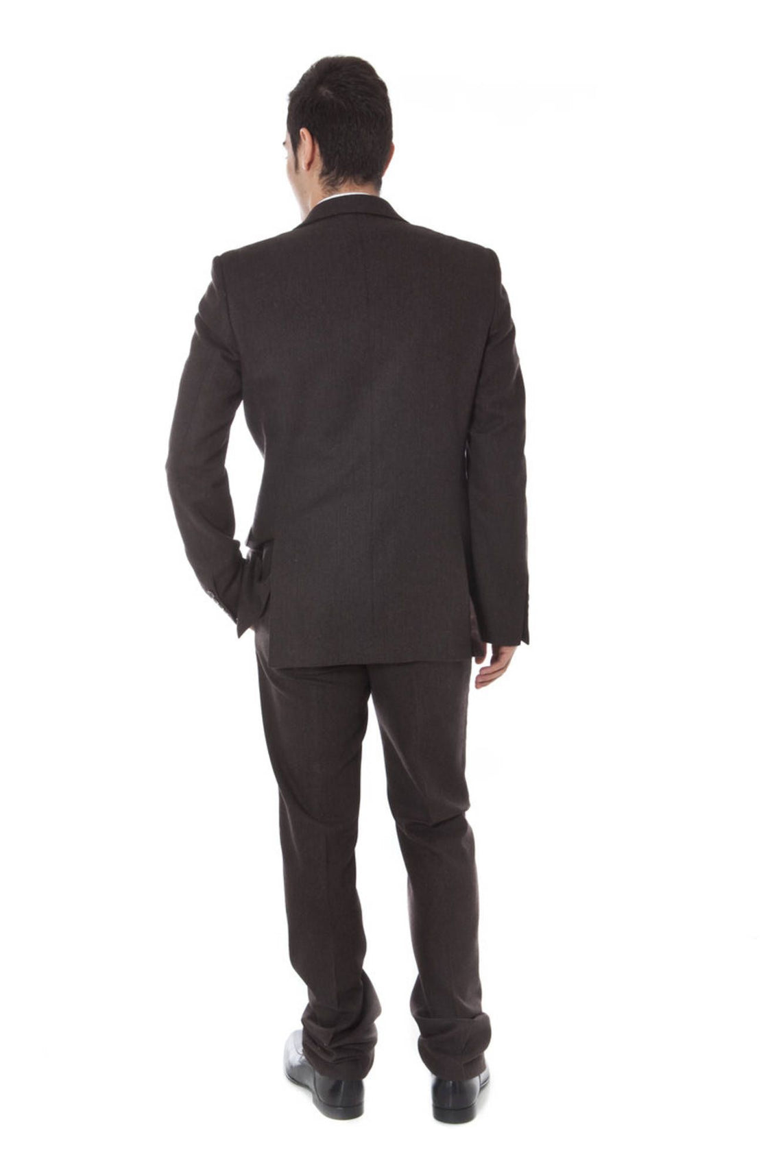 Men's classic suit brown